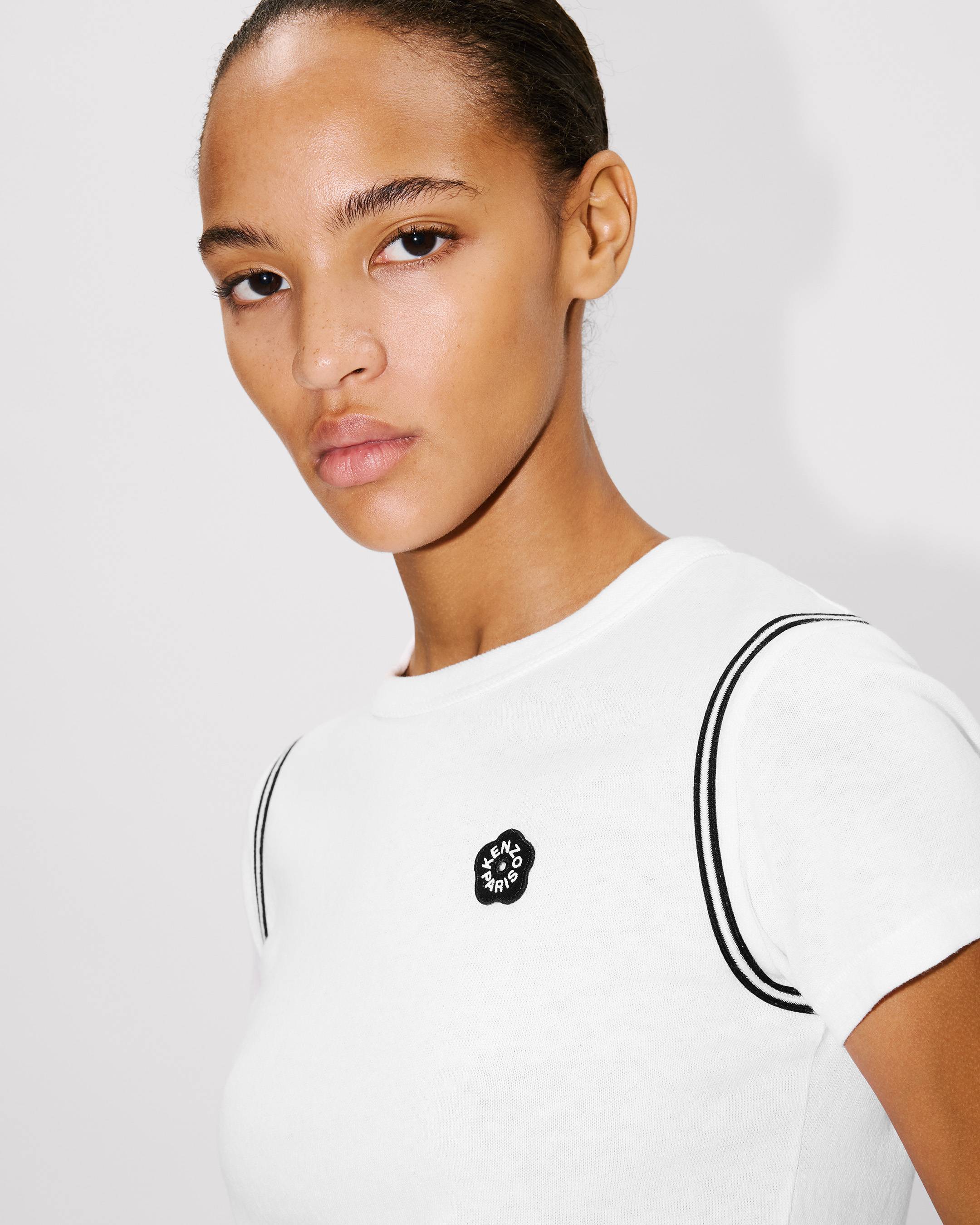 'Boke Flower 2.0' embroidered T-shirt in cotton