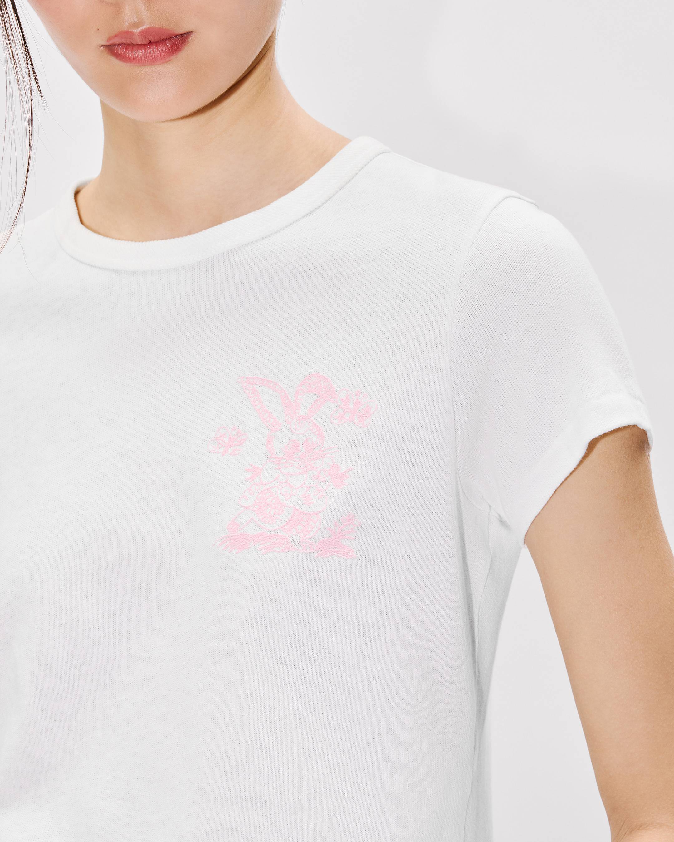 KENZO Cartoon' embroidered T-shirt in cotton | Women's | KENZO