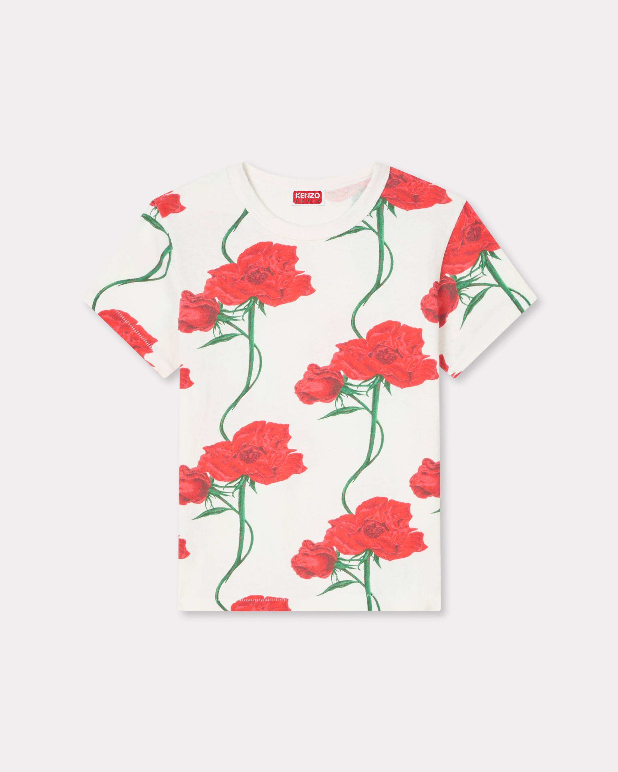 'KENZO Archive Rose' T-shirt in cotton