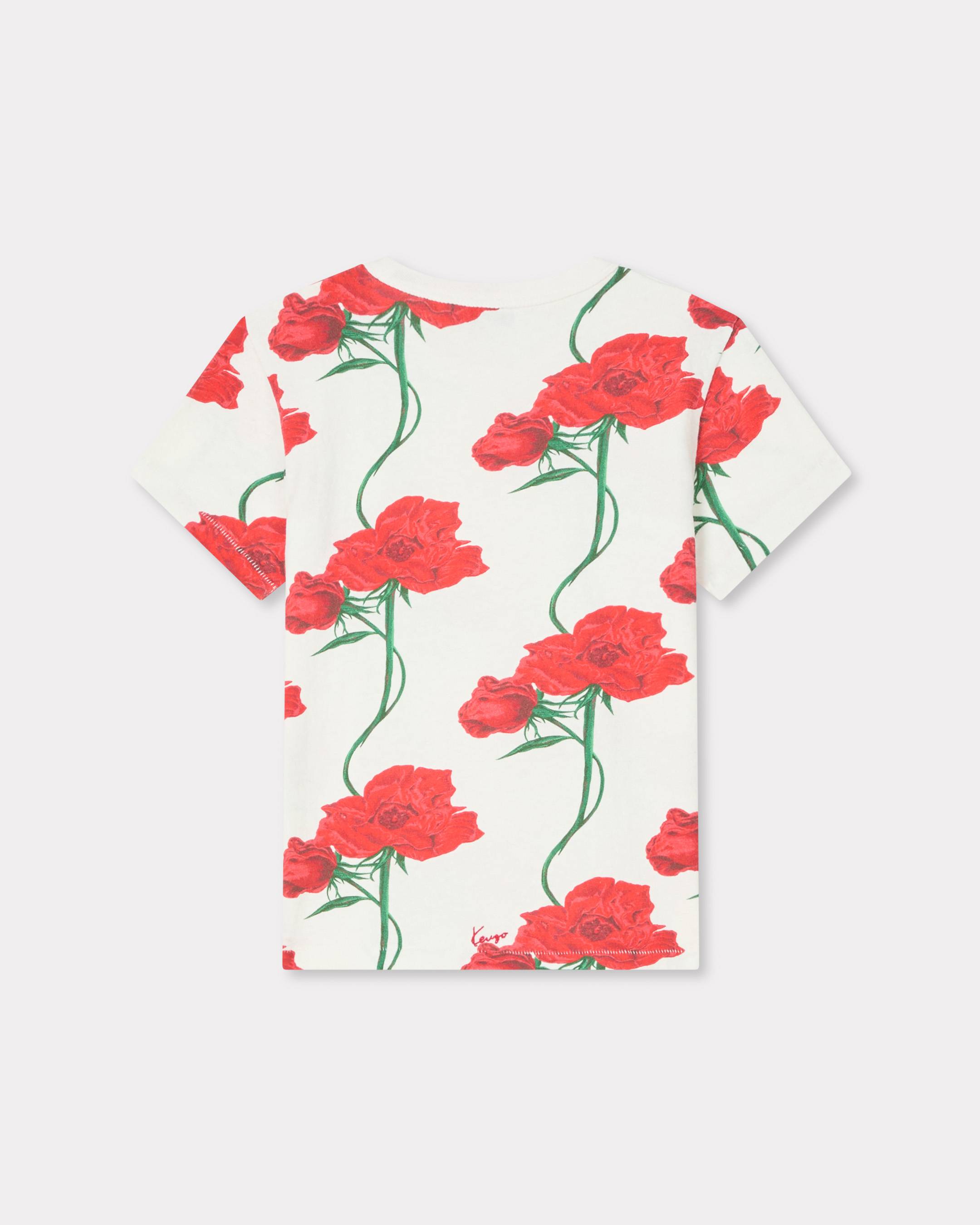 'KENZO Archive Rose' T-shirt in cotton