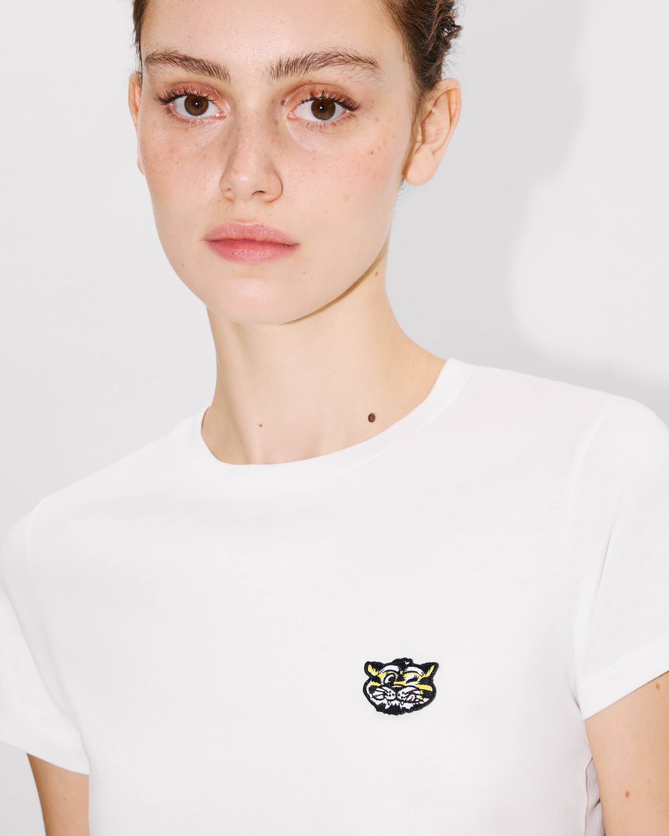 'KENZO Wild Tiger' embroidered T-shirt in cotton