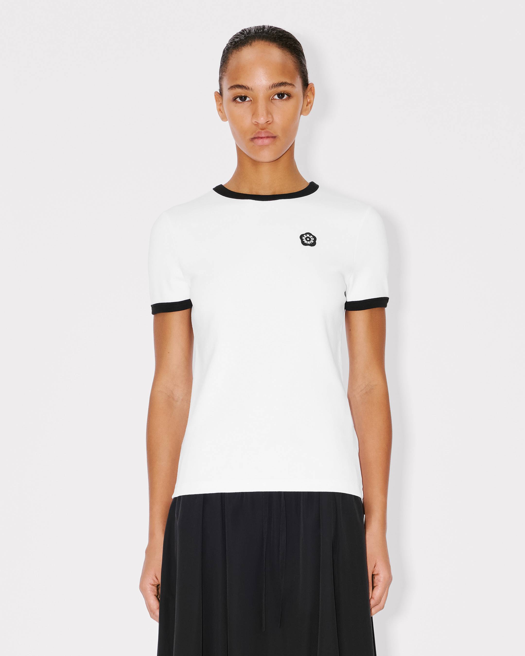 'Boke Flower 2.0' embroidered T-shirt in cotton