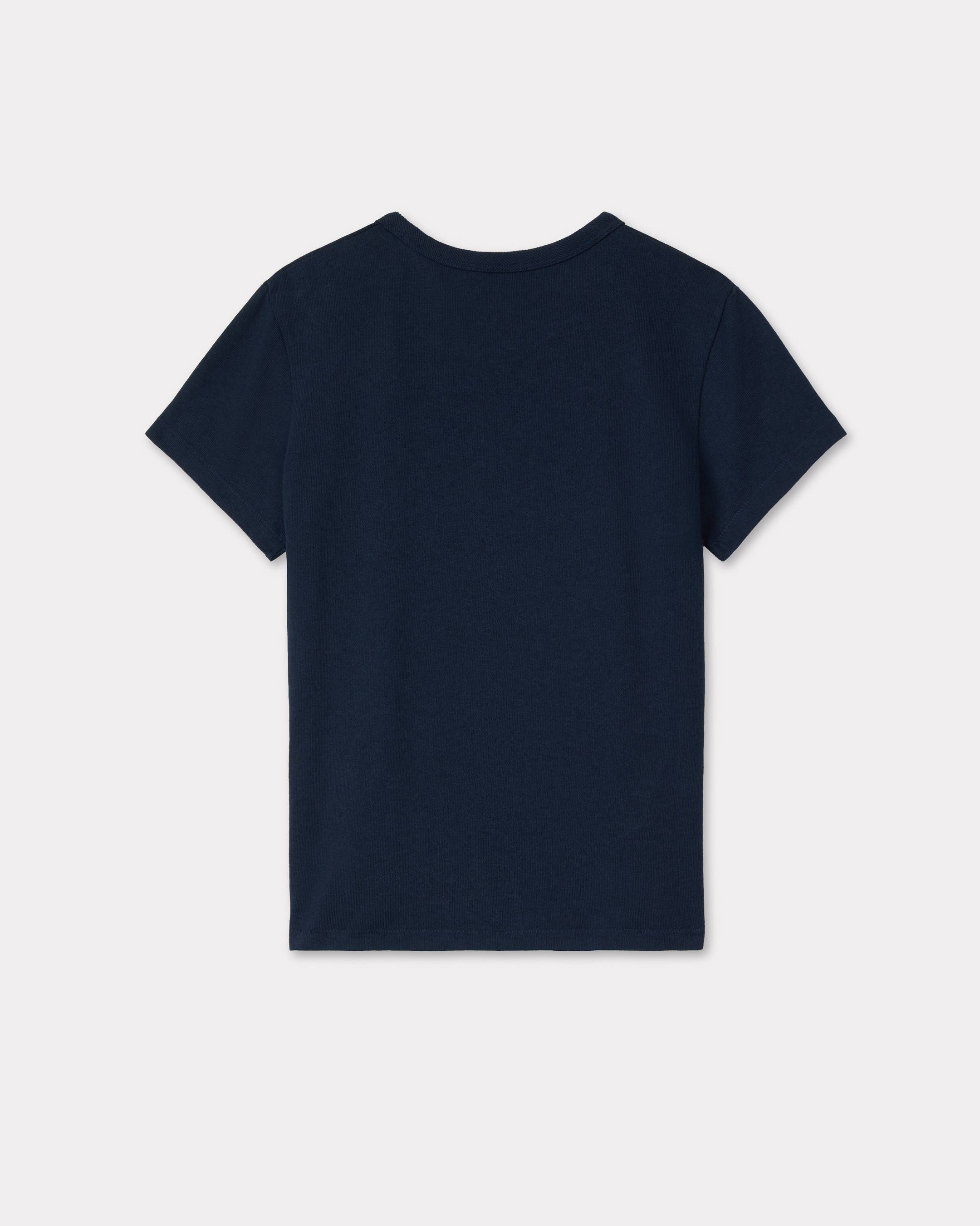 Konturiertes T-Shirt &bdquo;KENZO Archive Rose&ldquo; aus Baumwolle