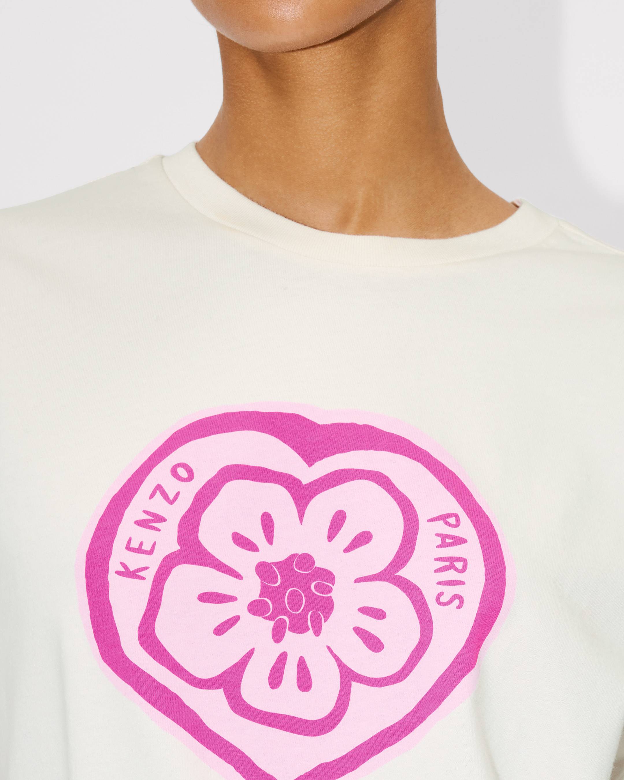'KENZO Boke Heart' loose T-shirt in cotton