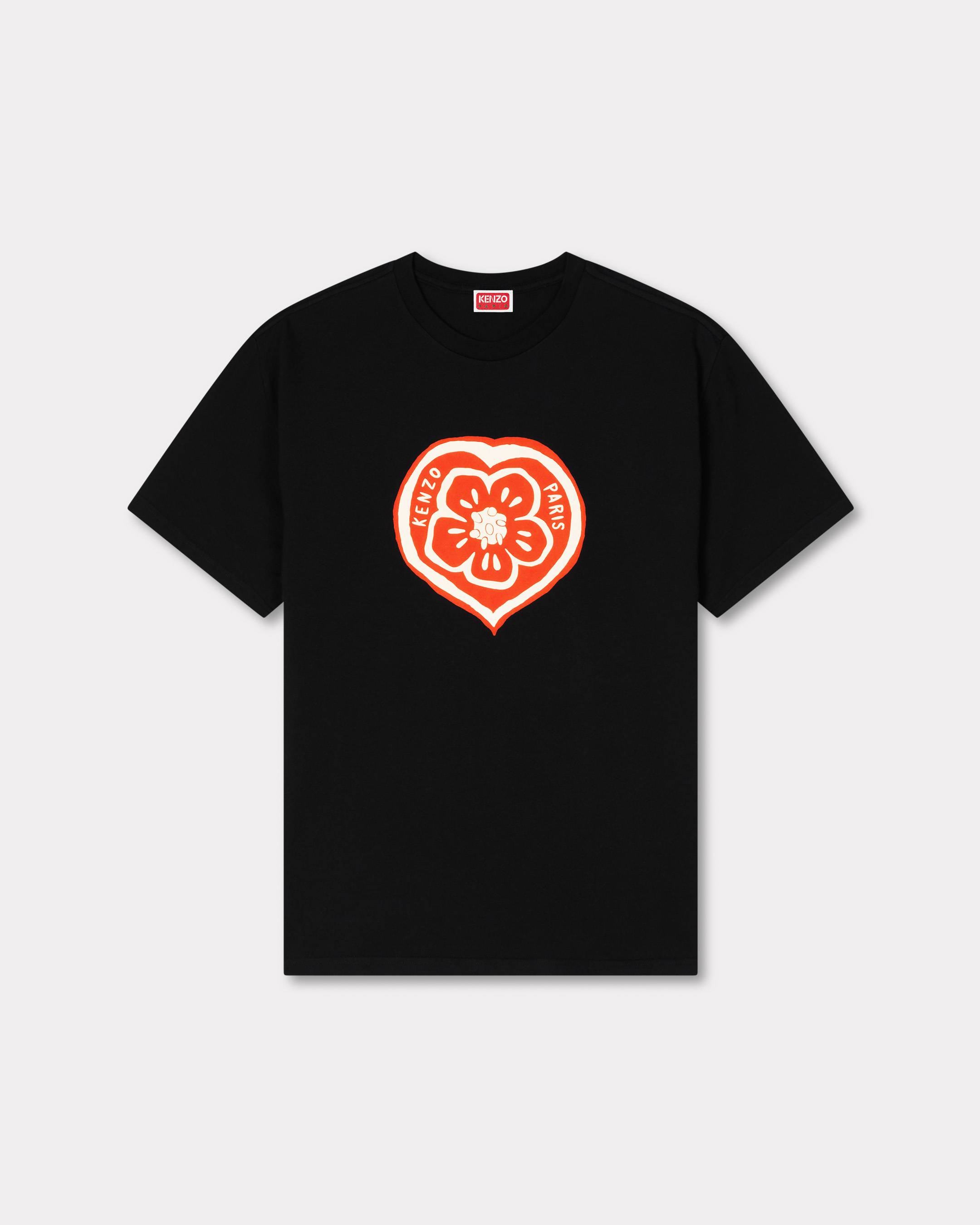T-shirt loose in cotone 'KENZO Boke Heart'