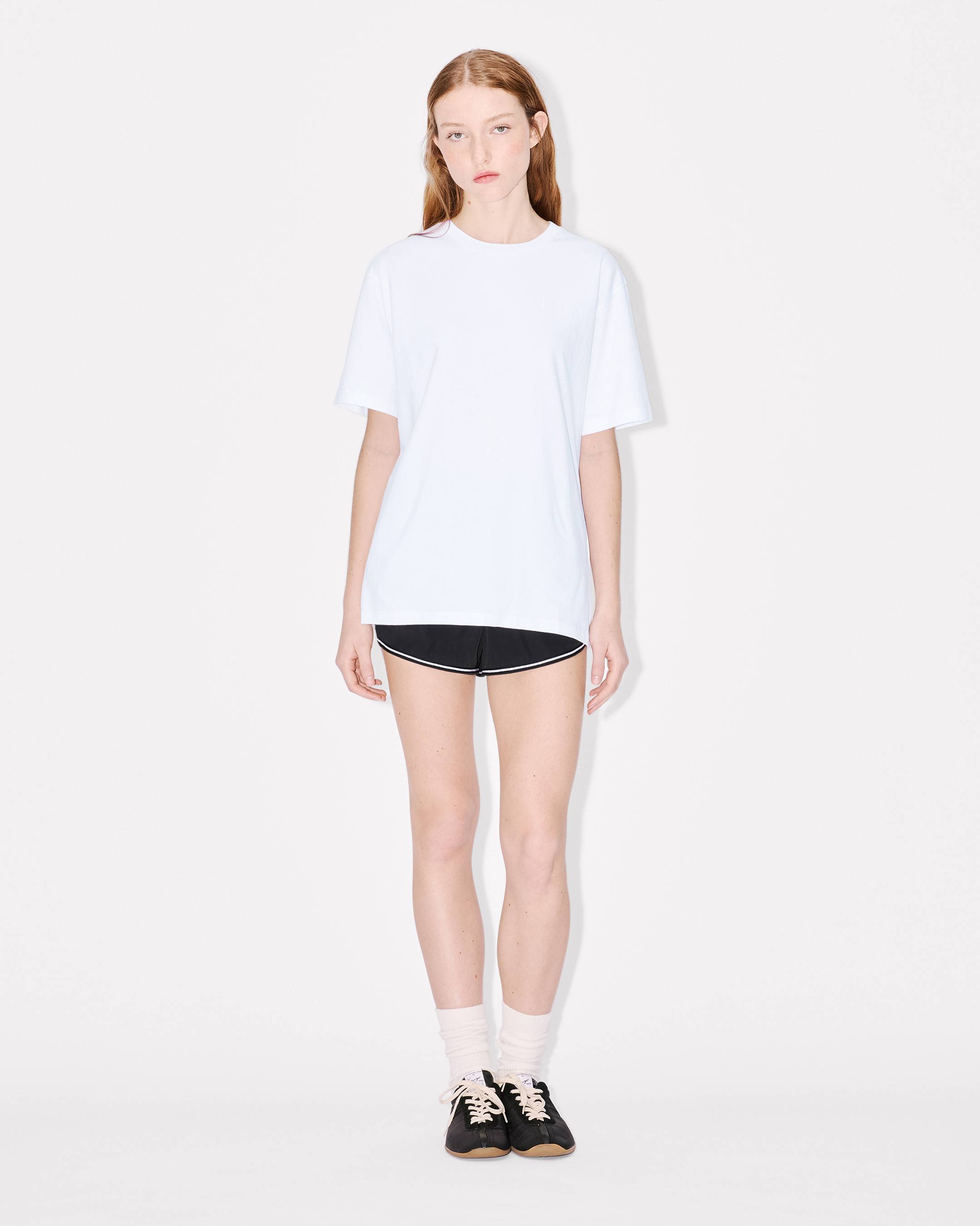 T-shirt ample brod&eacute; 'Boke Flower 2.0' en coton