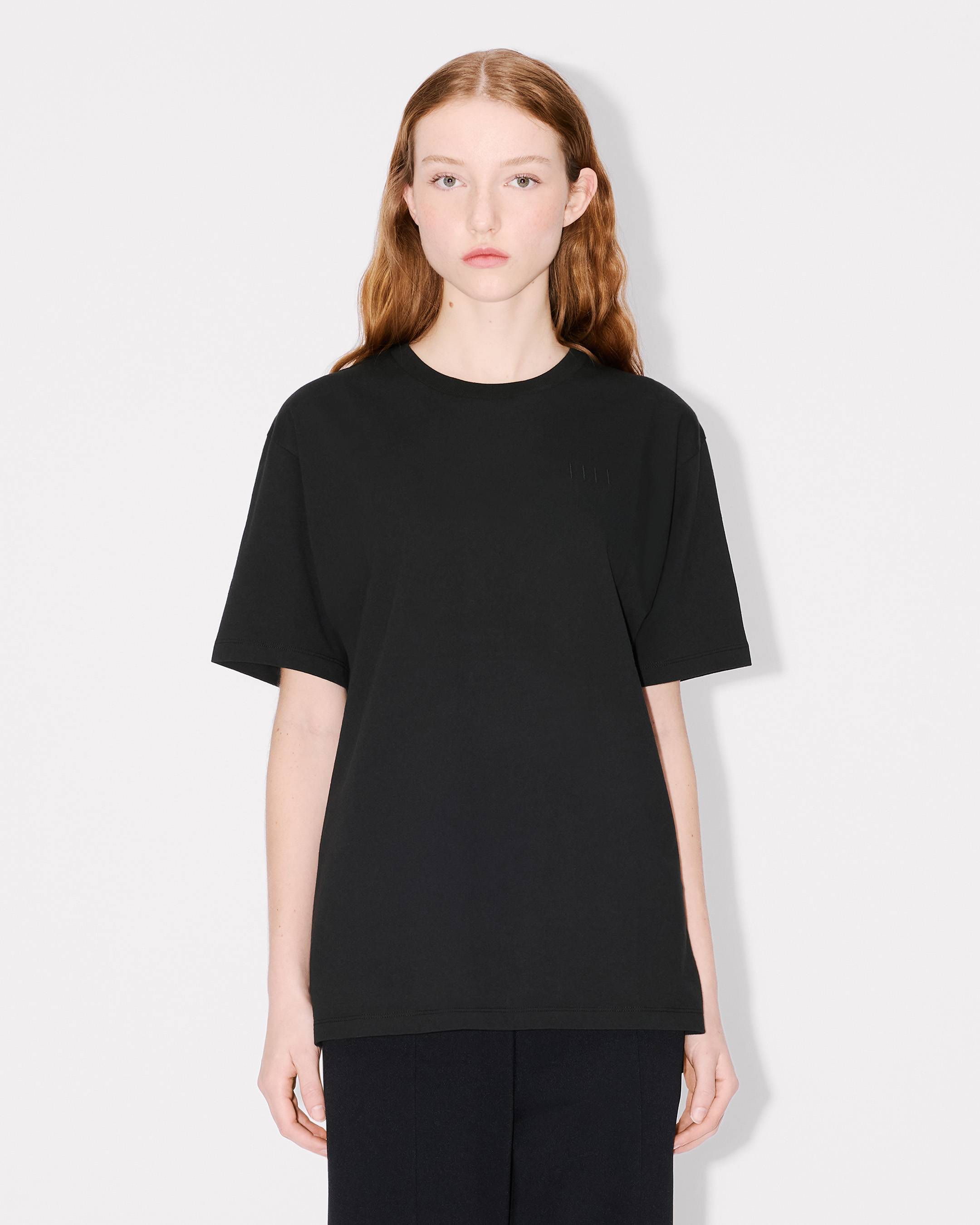 T-shirt ample brod&eacute; 'Boke Flower 2.0' en coton