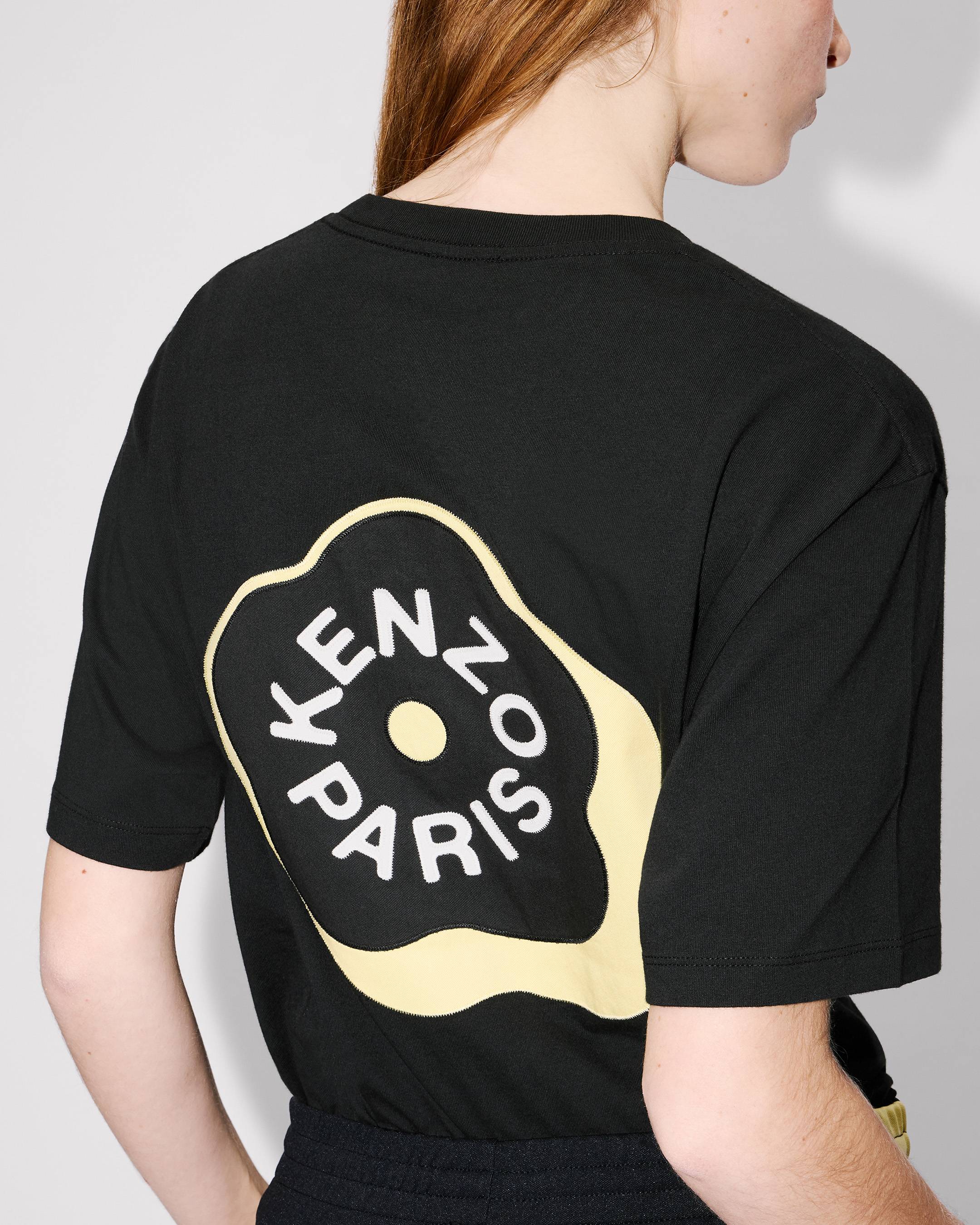 T-shirt ample brod&eacute; 'Boke Flower 2.0' en coton