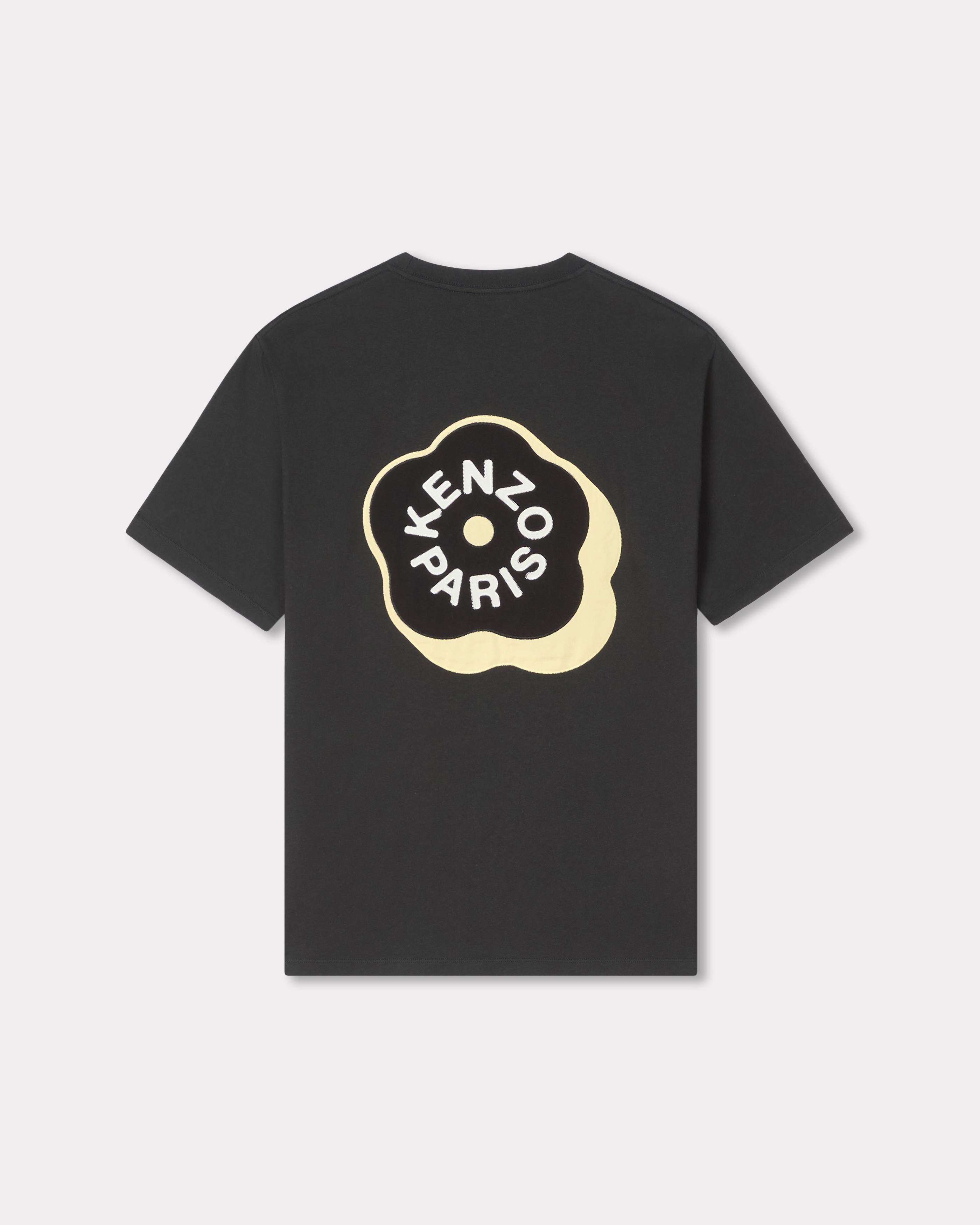 'Boke Flower 2.0' エンブロイダリー ルーズ Tシャツ イン コットン