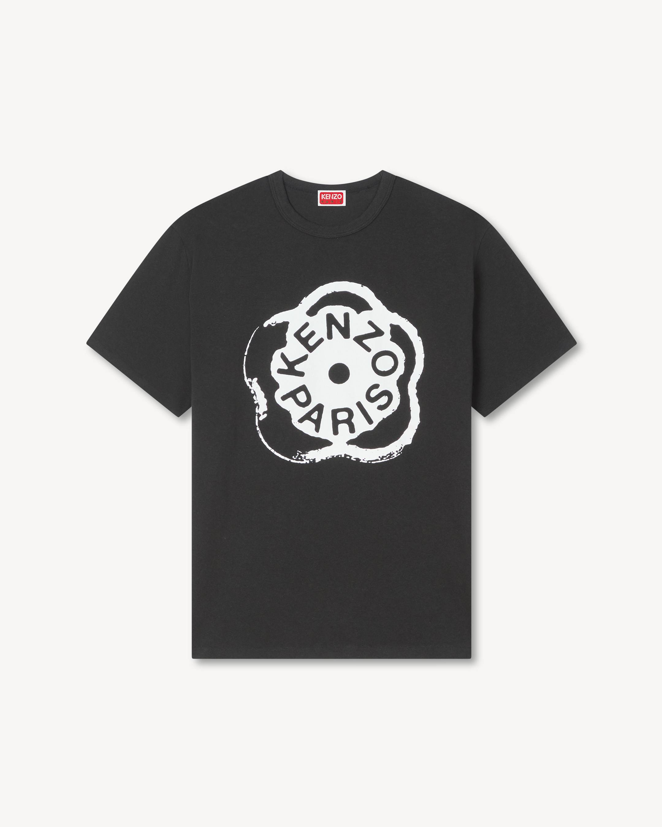 KENZO 'Boke Flower 2.0' Loose T-shirt In Cotton, Black, Womens , L