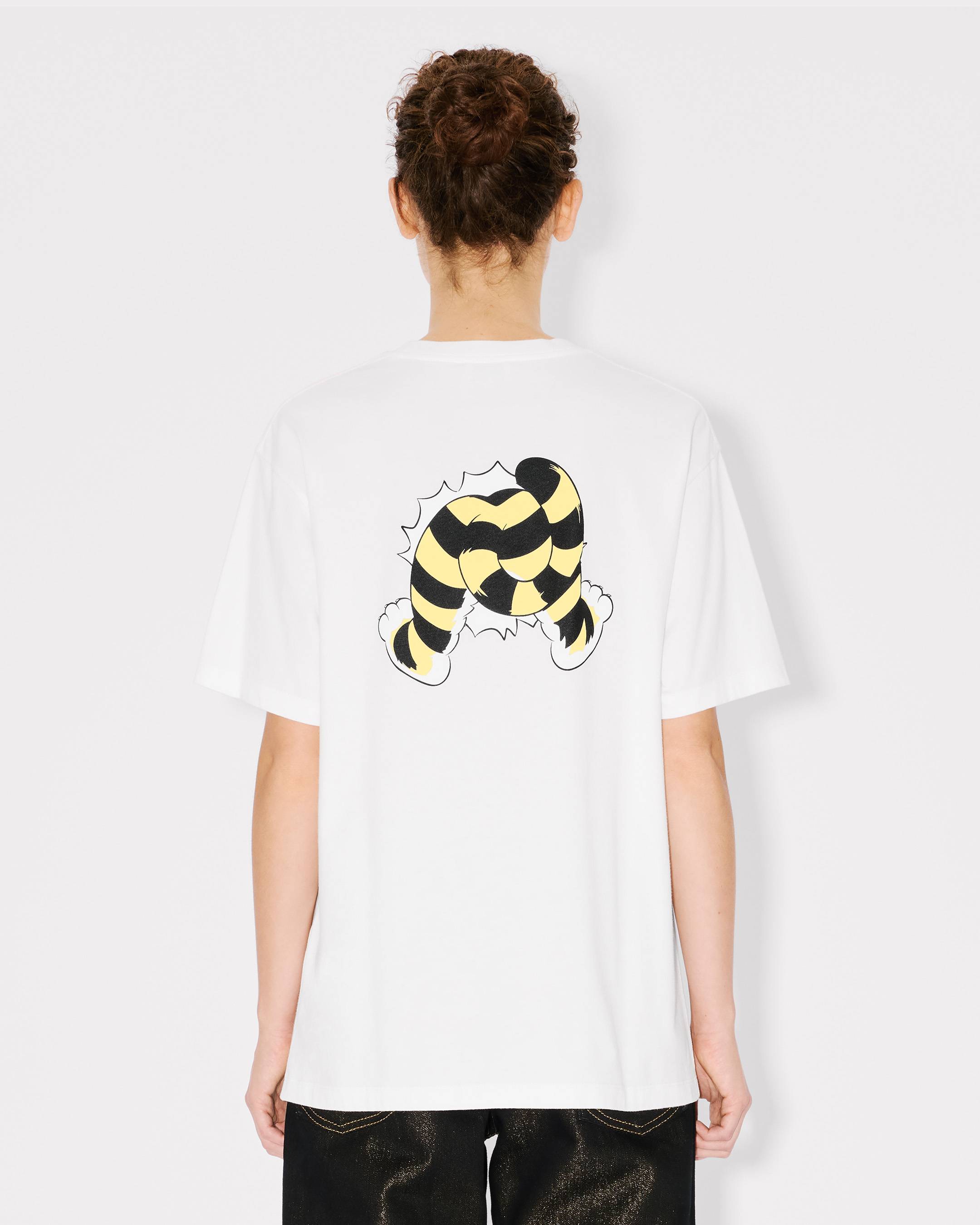 KENZO Wild Tiger' loose T-shirt in cotton | Women's | KENZO