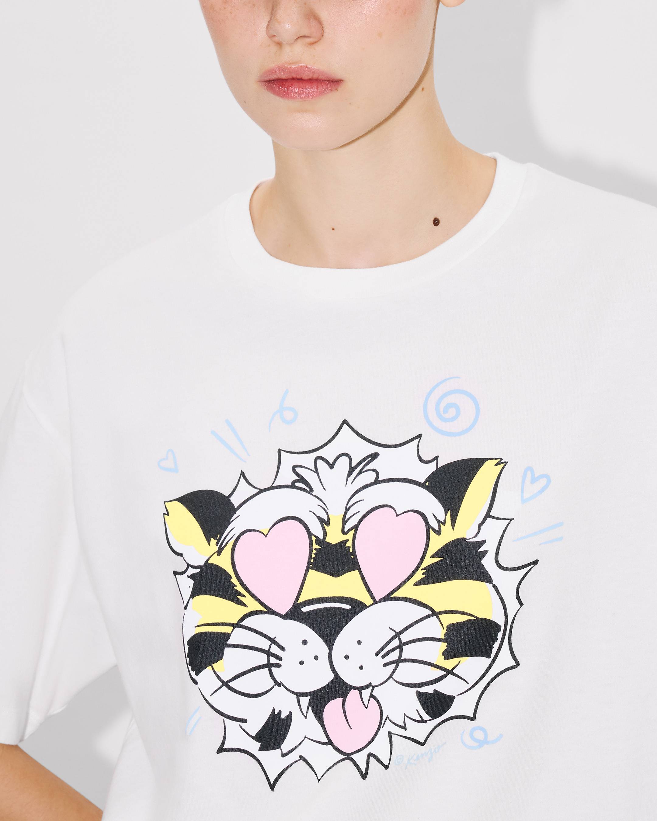 'KENZO Wild Tiger' loose T-shirt in cotton