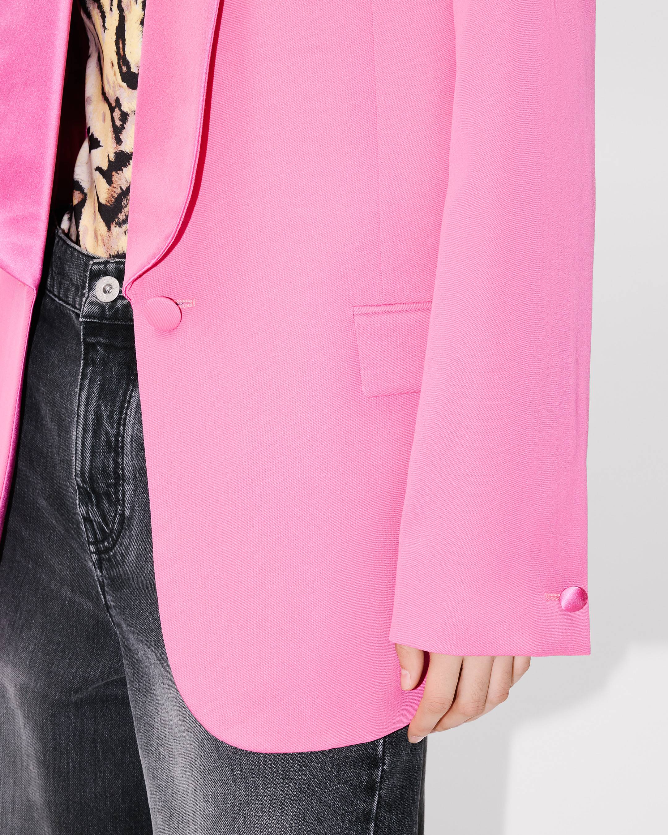 Evening blazer in virgin wool