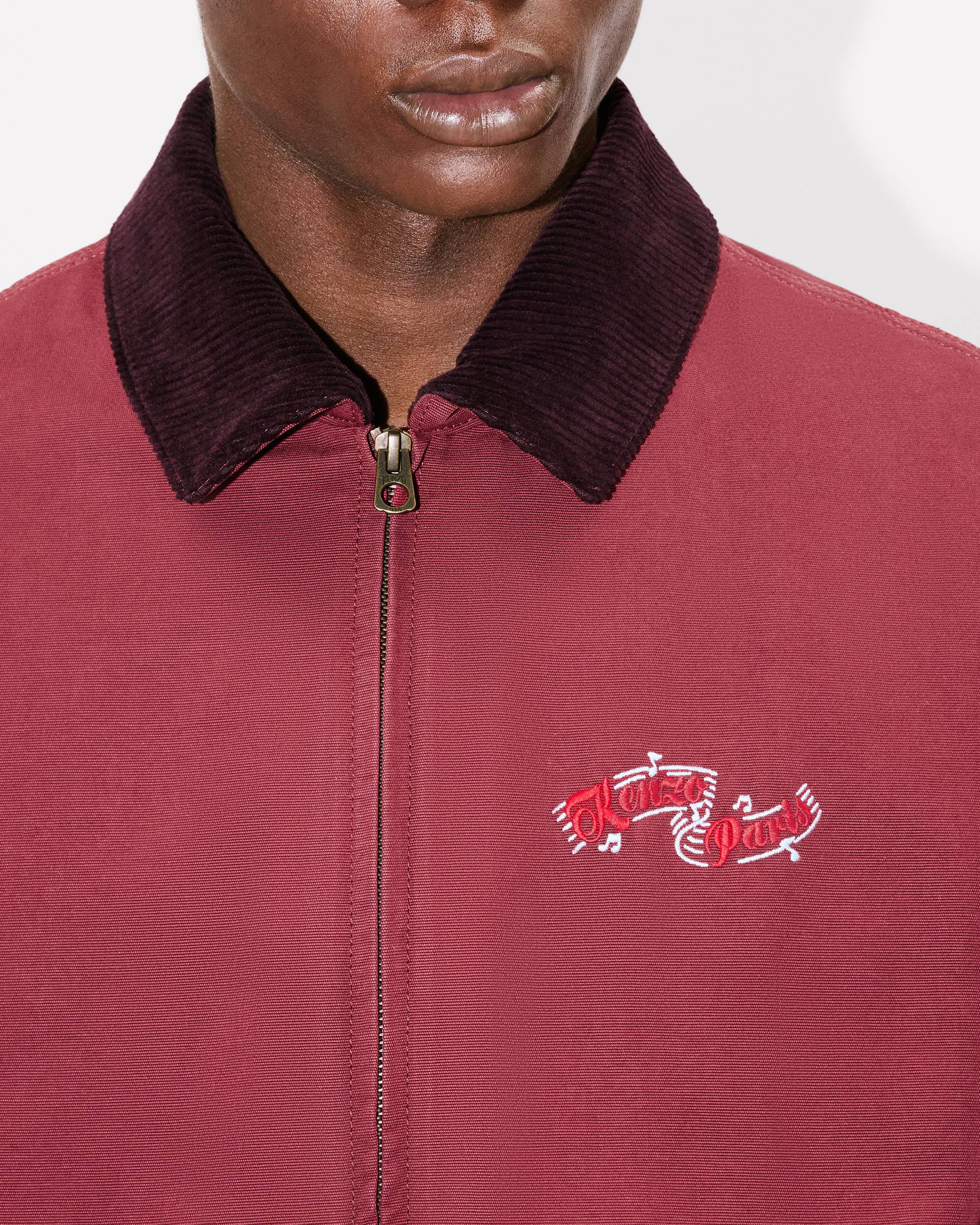 'KENZO Winter Holidays' embroidered utility jacket cotton