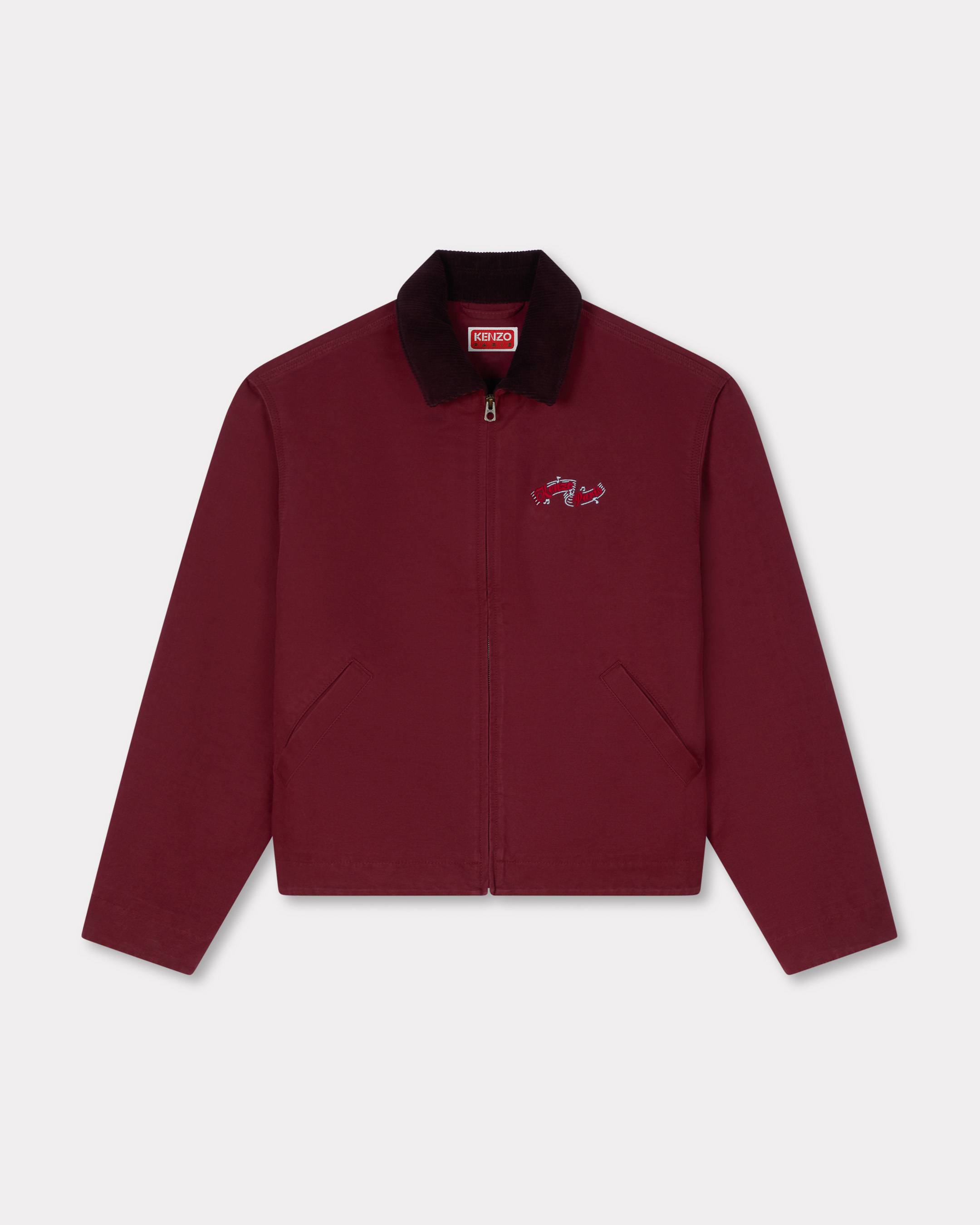 'KENZO Winter Holidays' embroidered utility jacket in cotton