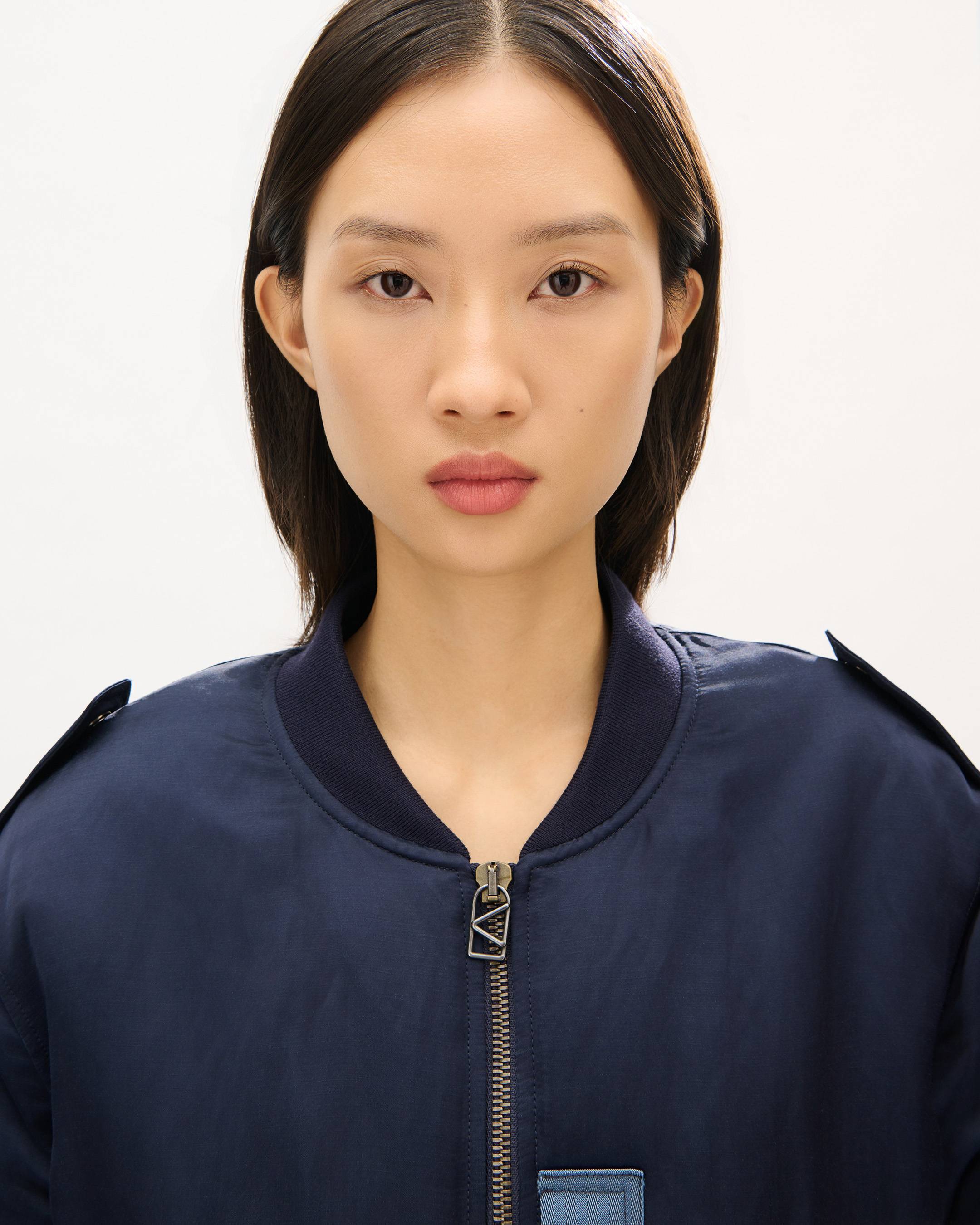 'KENZO Jungle Poem' ボンバー イン ミックス リネン