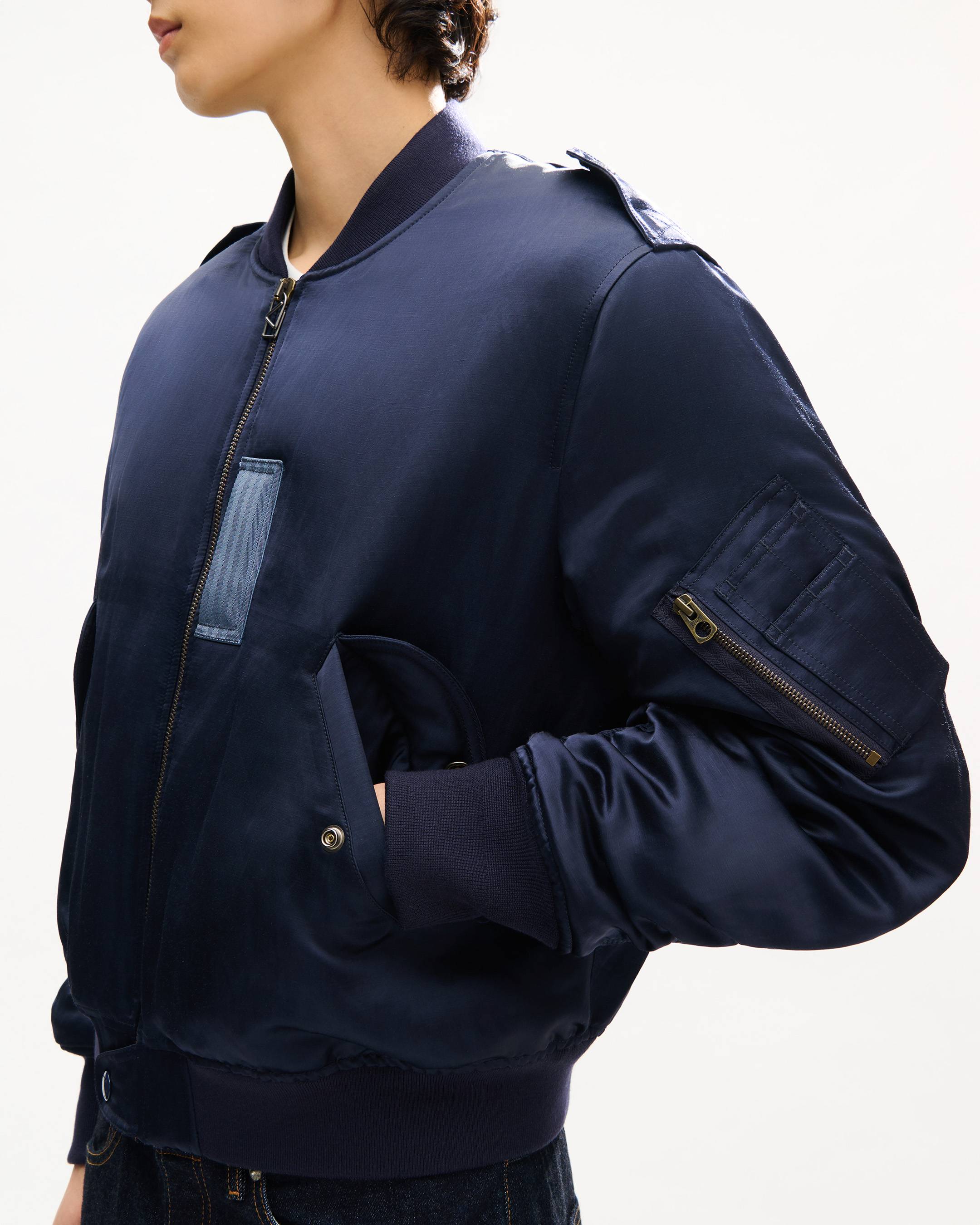 'KENZO Jungle Poem' ボンバー イン ミックス リネン