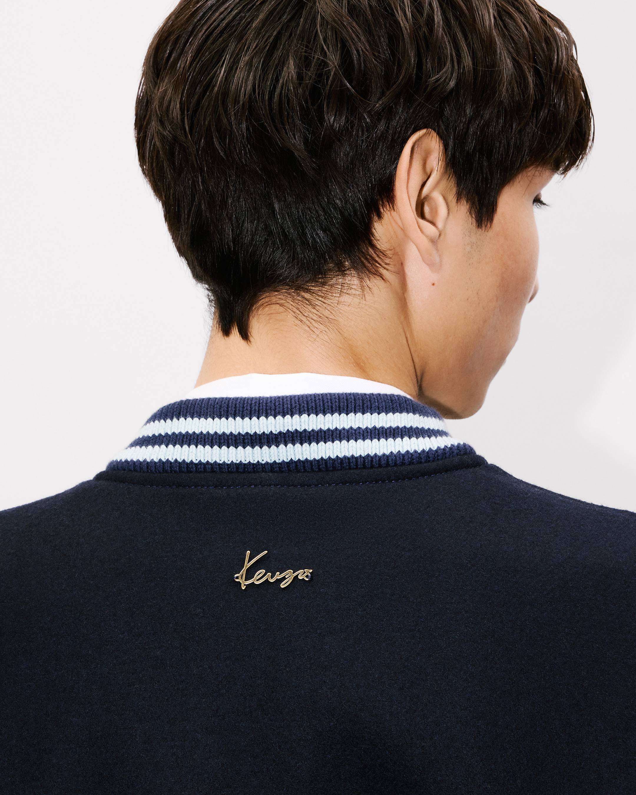 Veste varsity brod&eacute;e 'KENZO Badges' en laine