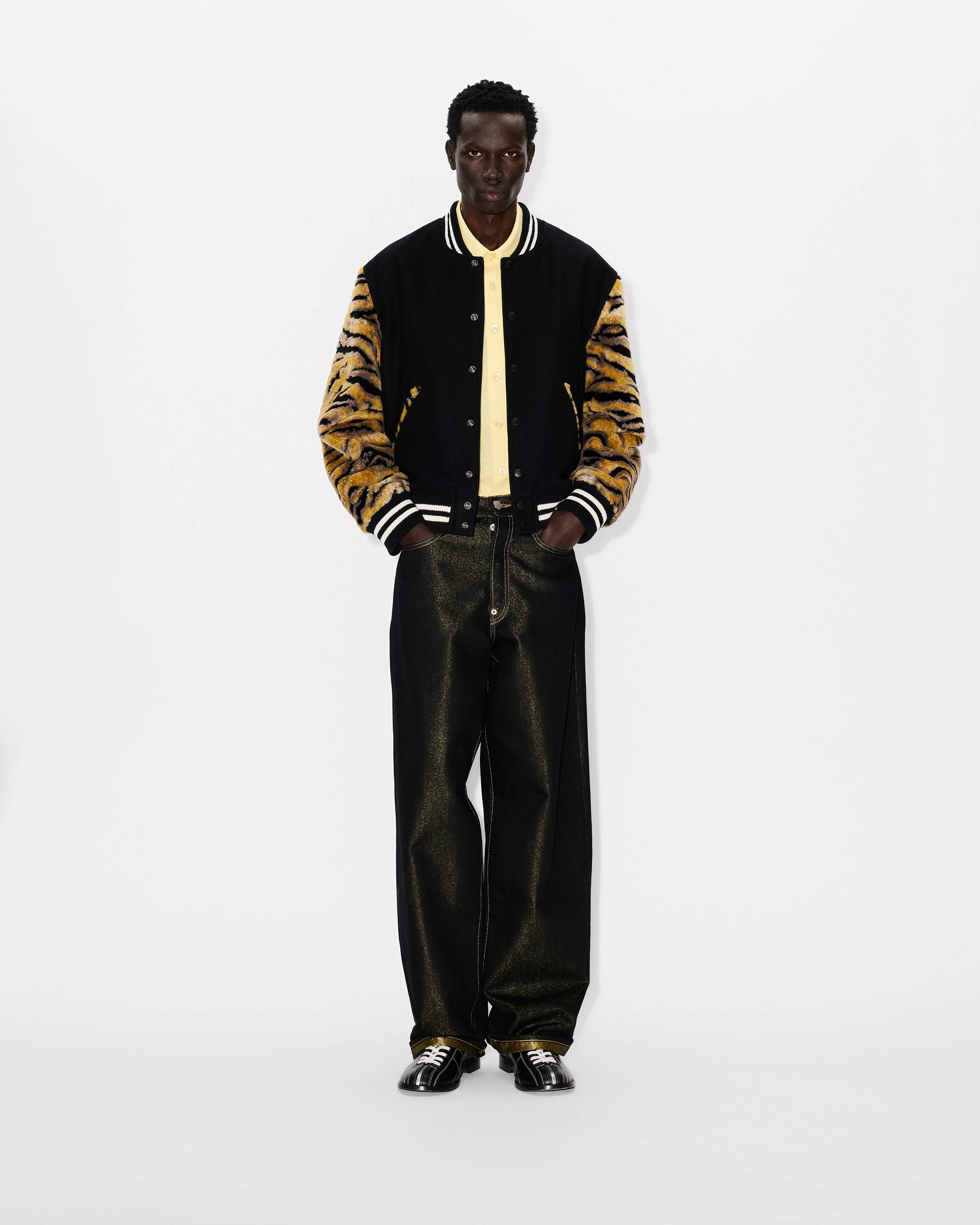 'KENZO Tiger' genderless varsity jacket in virgin wool