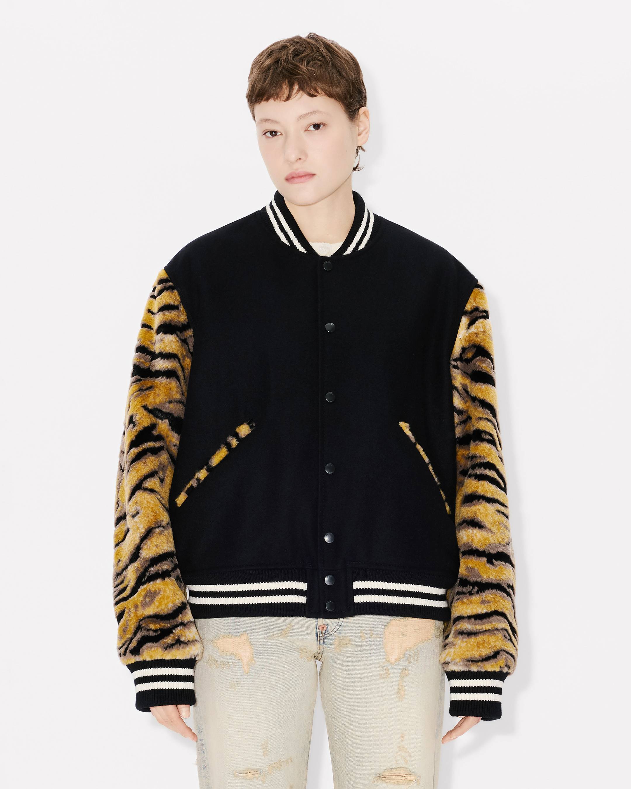 'KENZO Tiger' genderless varsity jacket in virgin wool