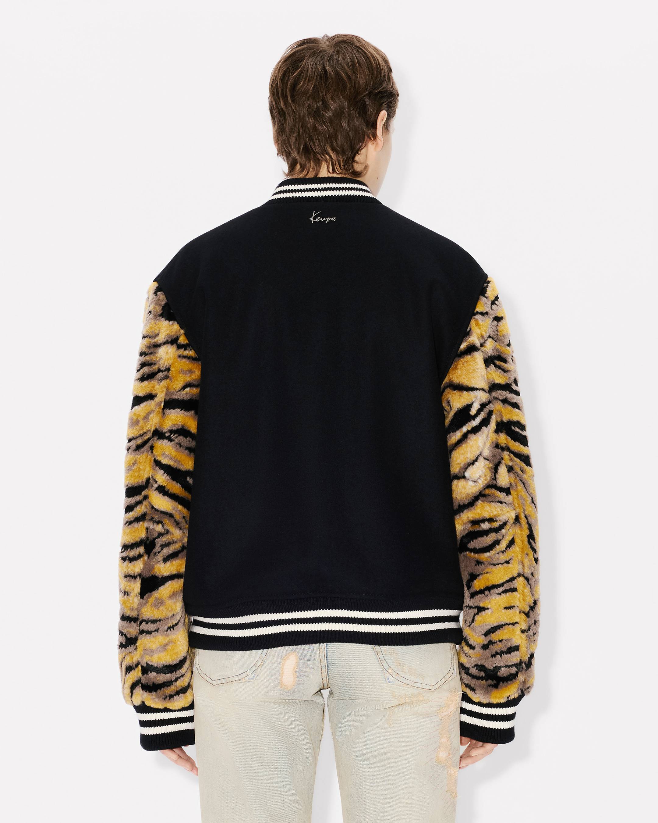 'KENZO Tiger' genderless varsity jacket in virgin wool