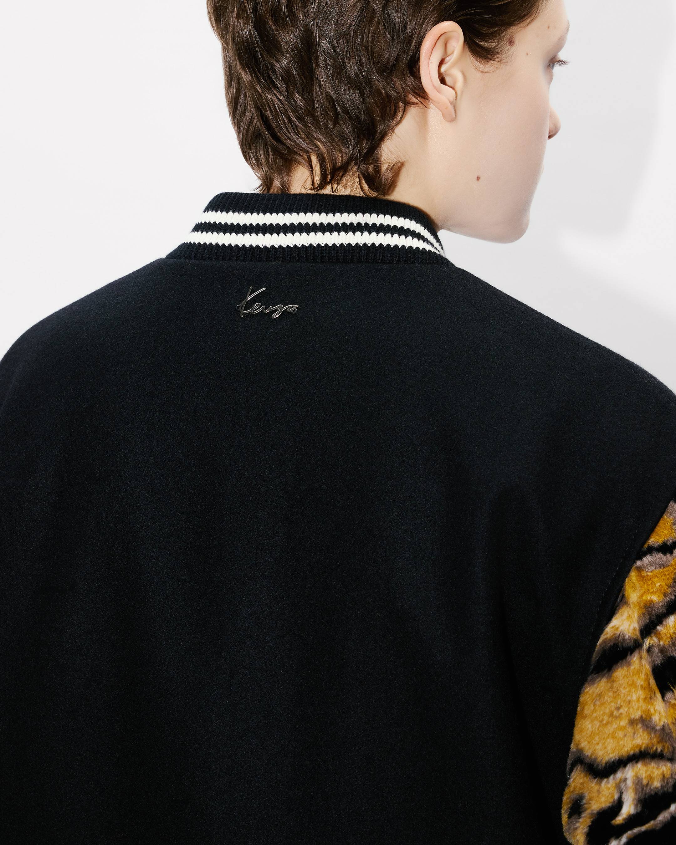'KENZO Tiger' genderless varsity jacket in virgin wool