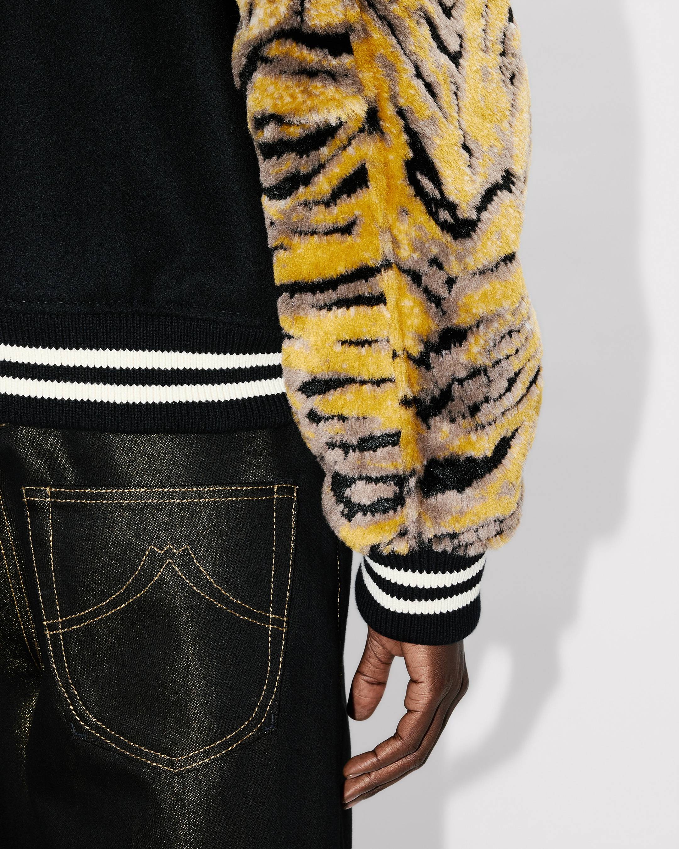 'KENZO Tiger' genderless varsity jacket in virgin wool