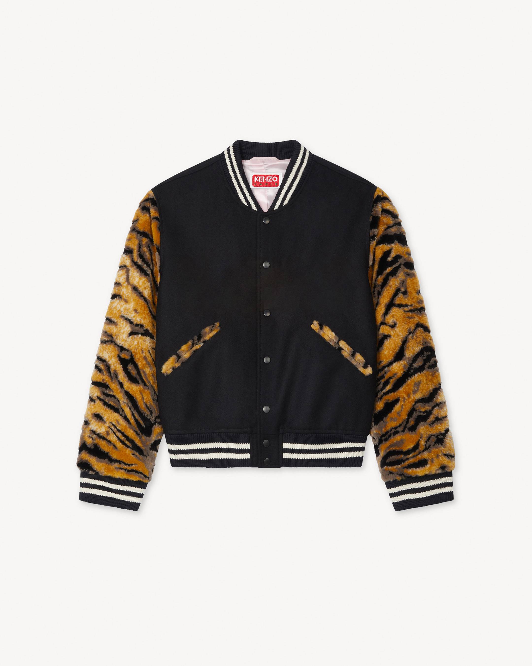 KENZO Tiger' genderless varsity jacket in virgin wool | Men's | KENZO