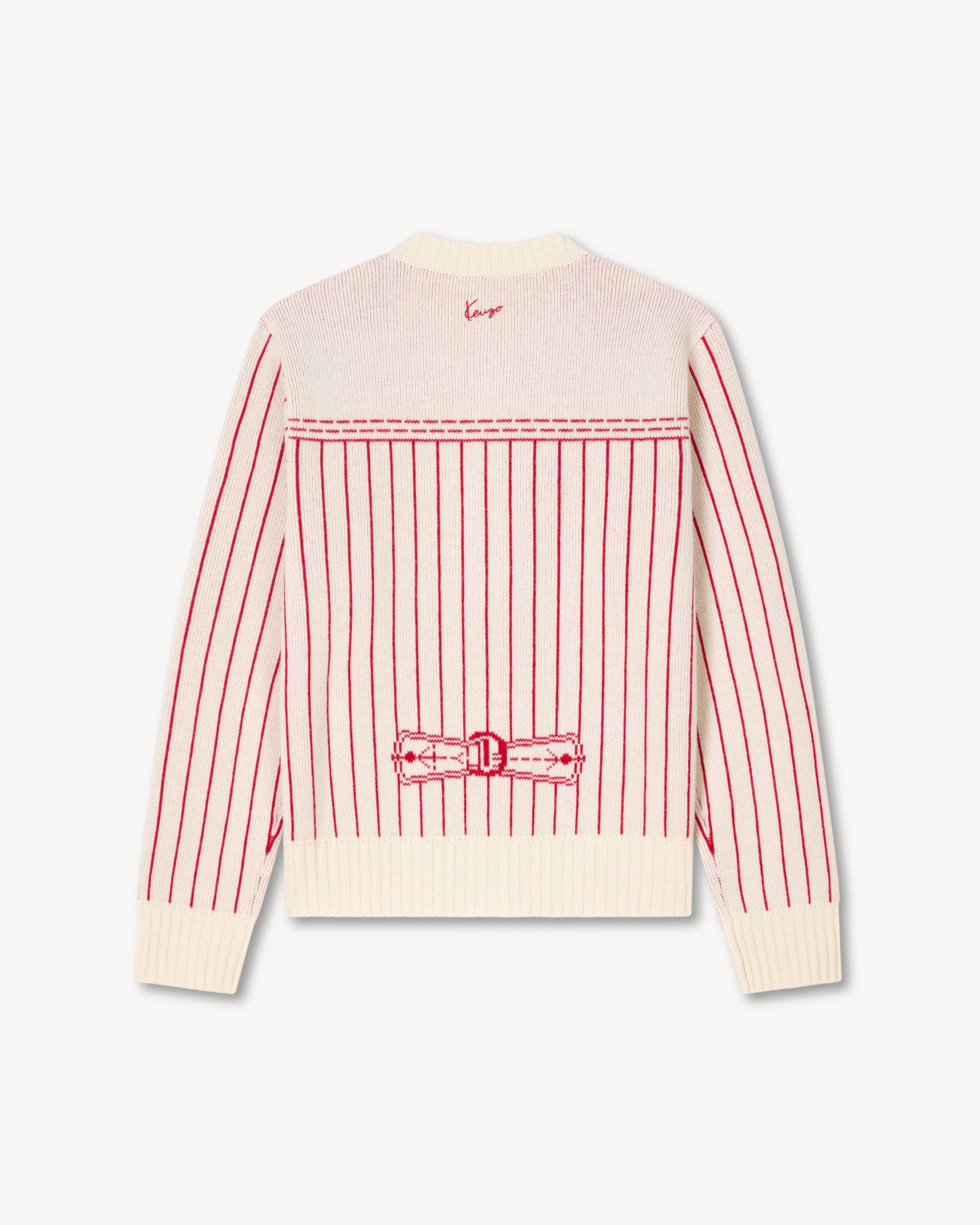 KENZO Trompe L'oeil' cardigan in cotton wool | Men's | KENZO