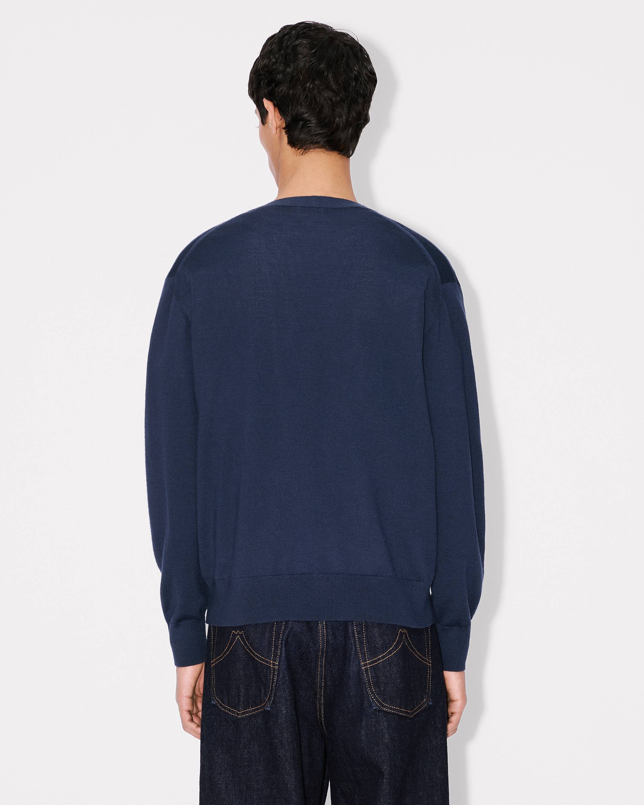 'Boke Flower' cardigan in merino wool