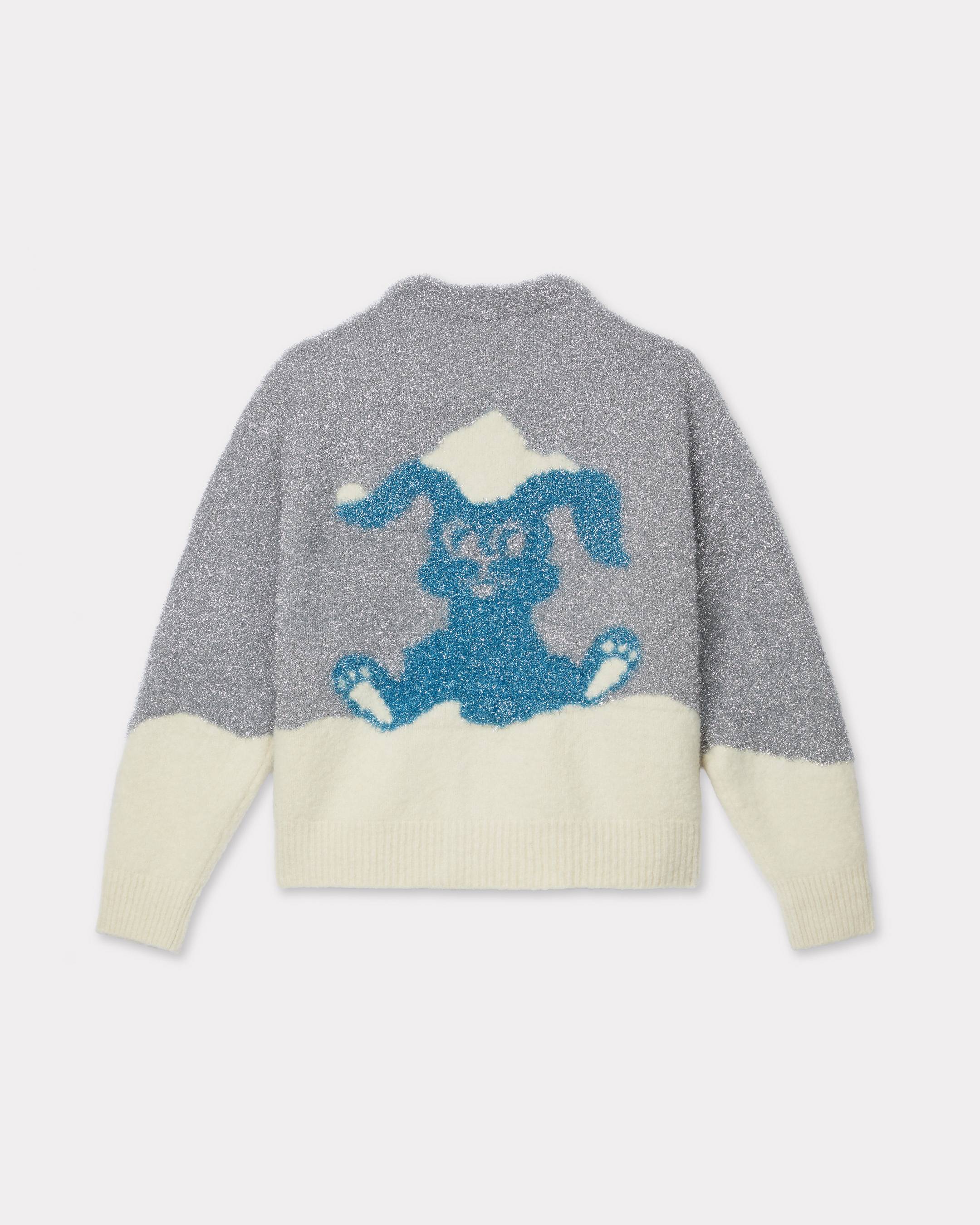 'KENZO Winter Holidays' tinsel cardigan in mixed wool