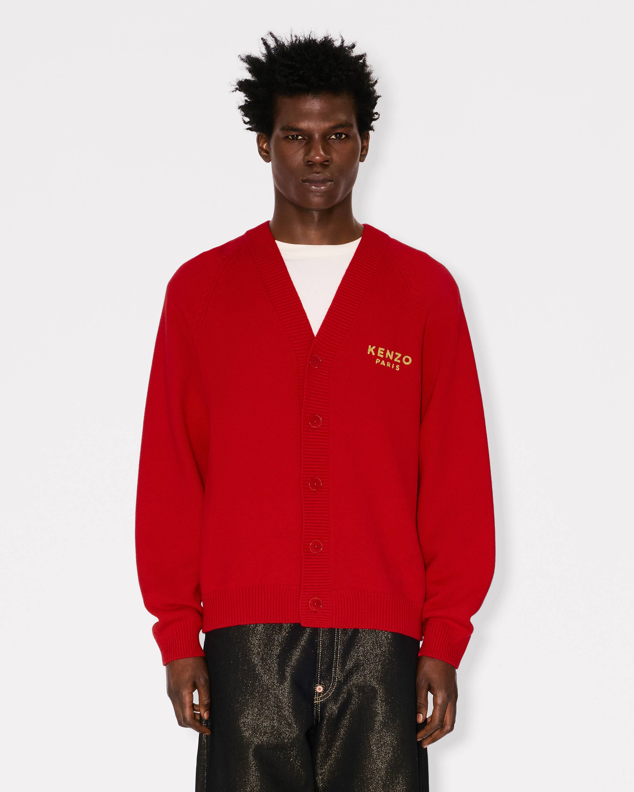 'Boke Flower' cardigan wool