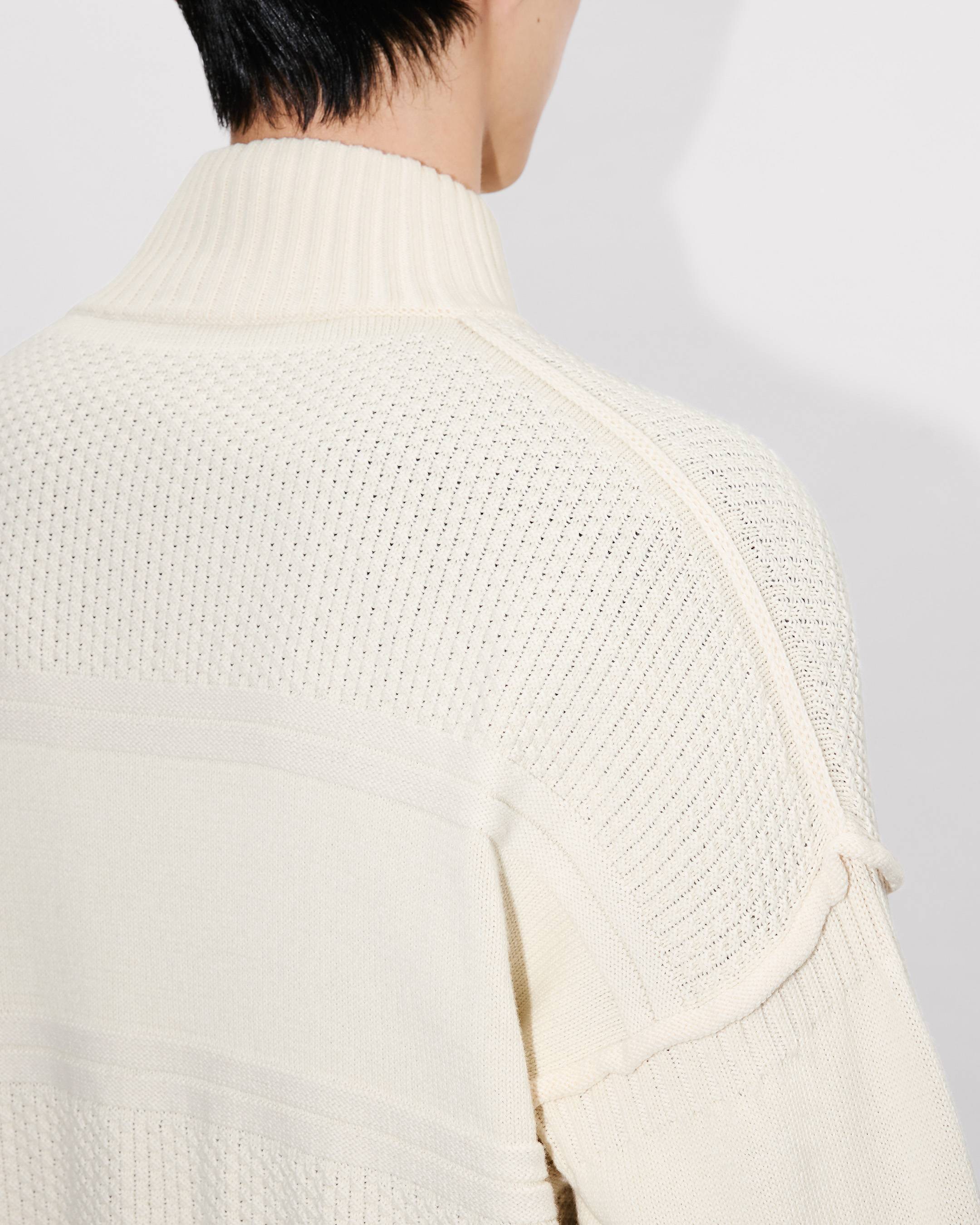 'Boke Flower 2.0' embroidered cardigan cotton and wool