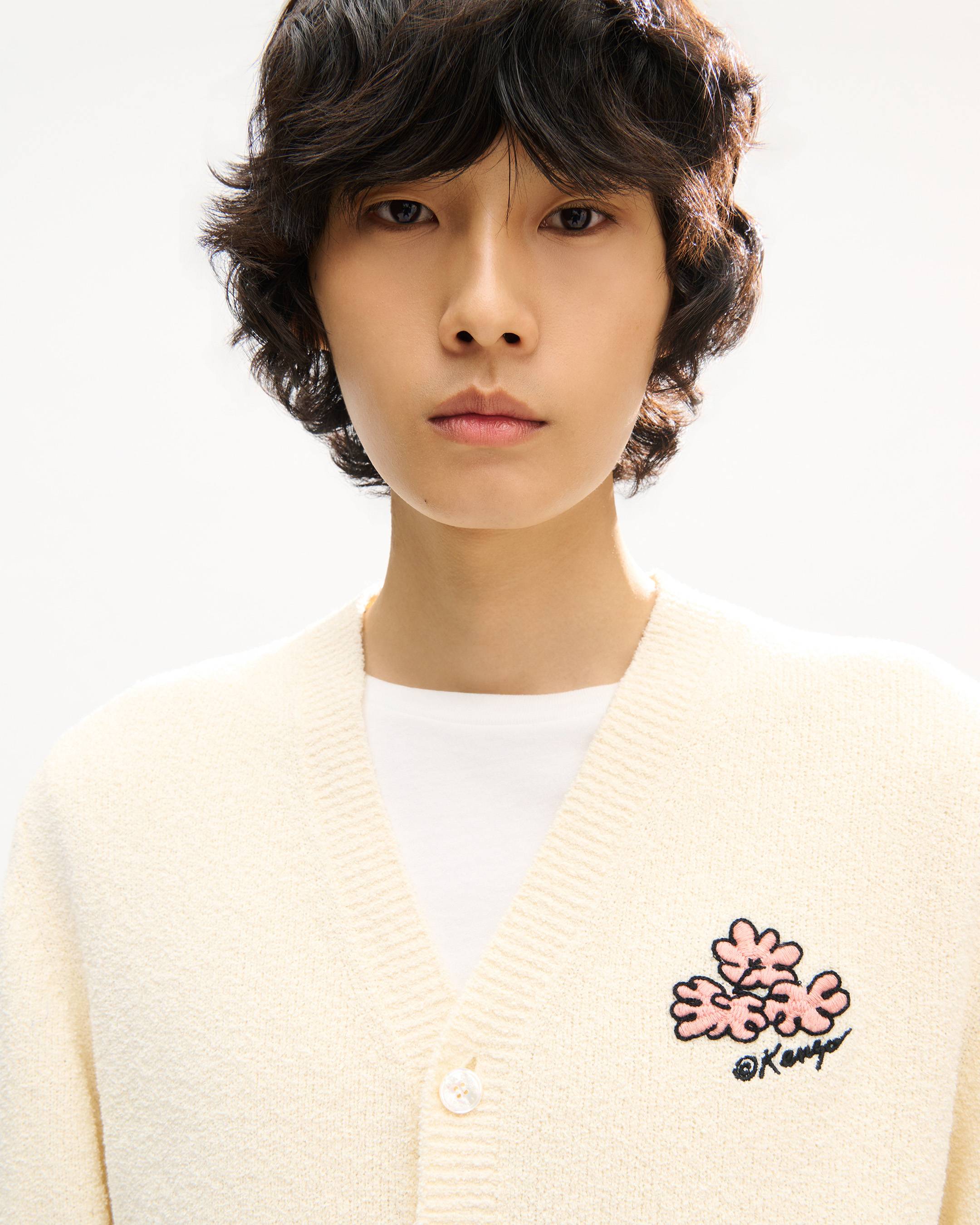 'KENZO Cartoon' カーディガン イン スポンジー コットン