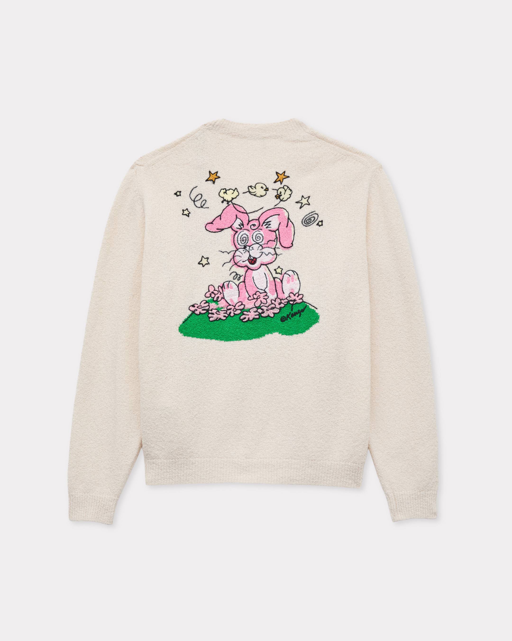 'KENZO Cartoon' cardigan in spongy cotton