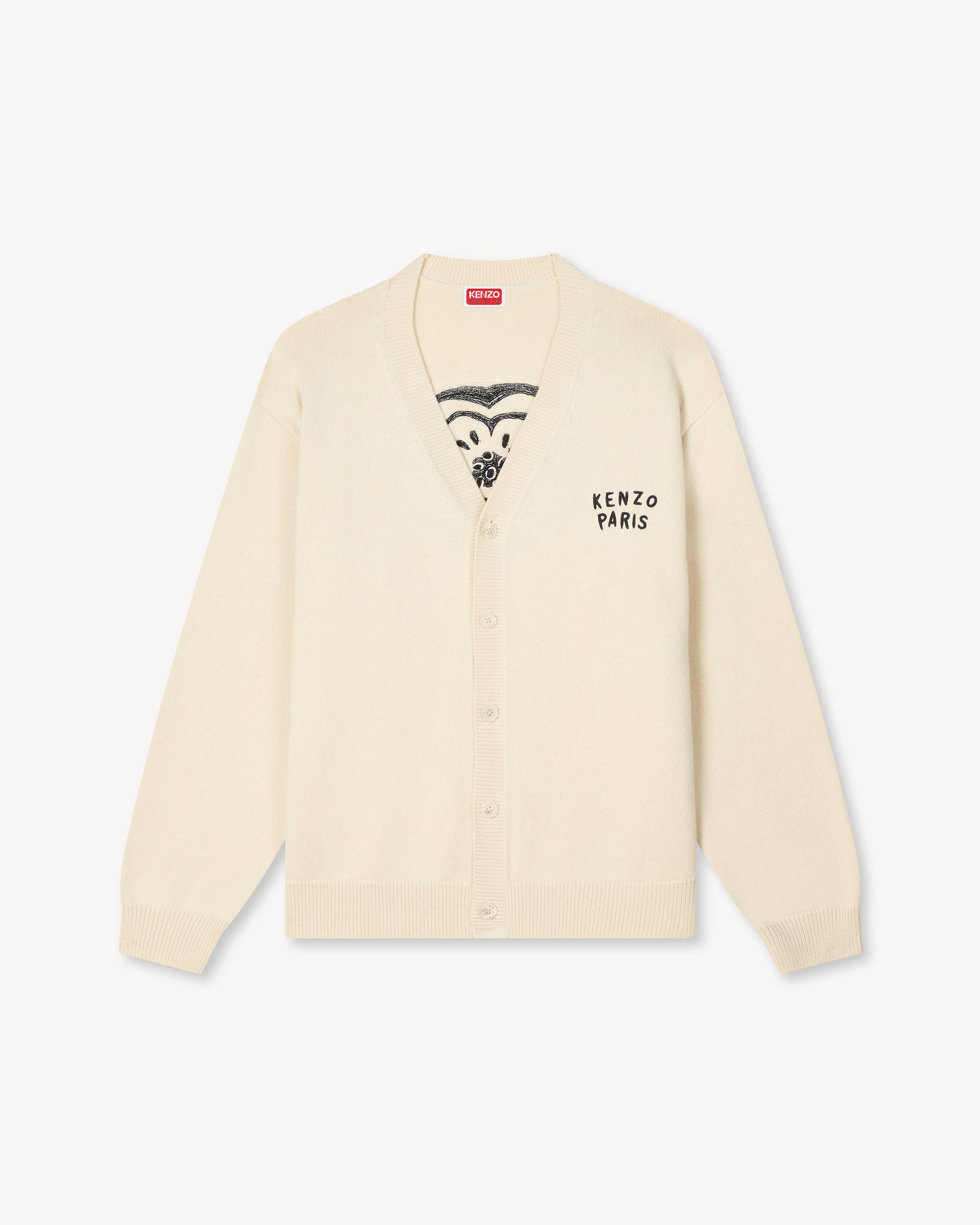 KENZO Boke Heart' cardigan in cotton wool | KENZO