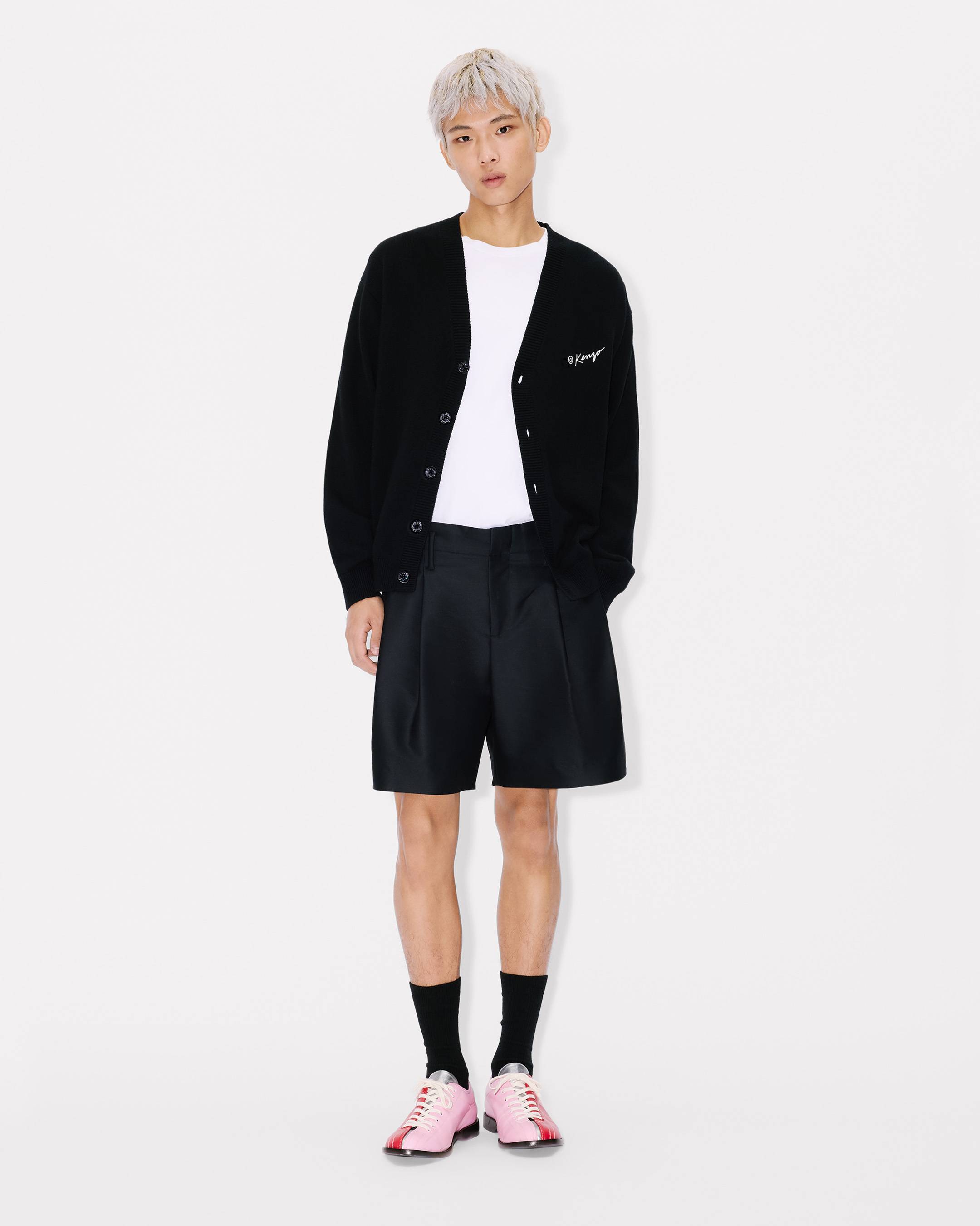 'KENZO Wild Tiger' cardigan in wool cotton