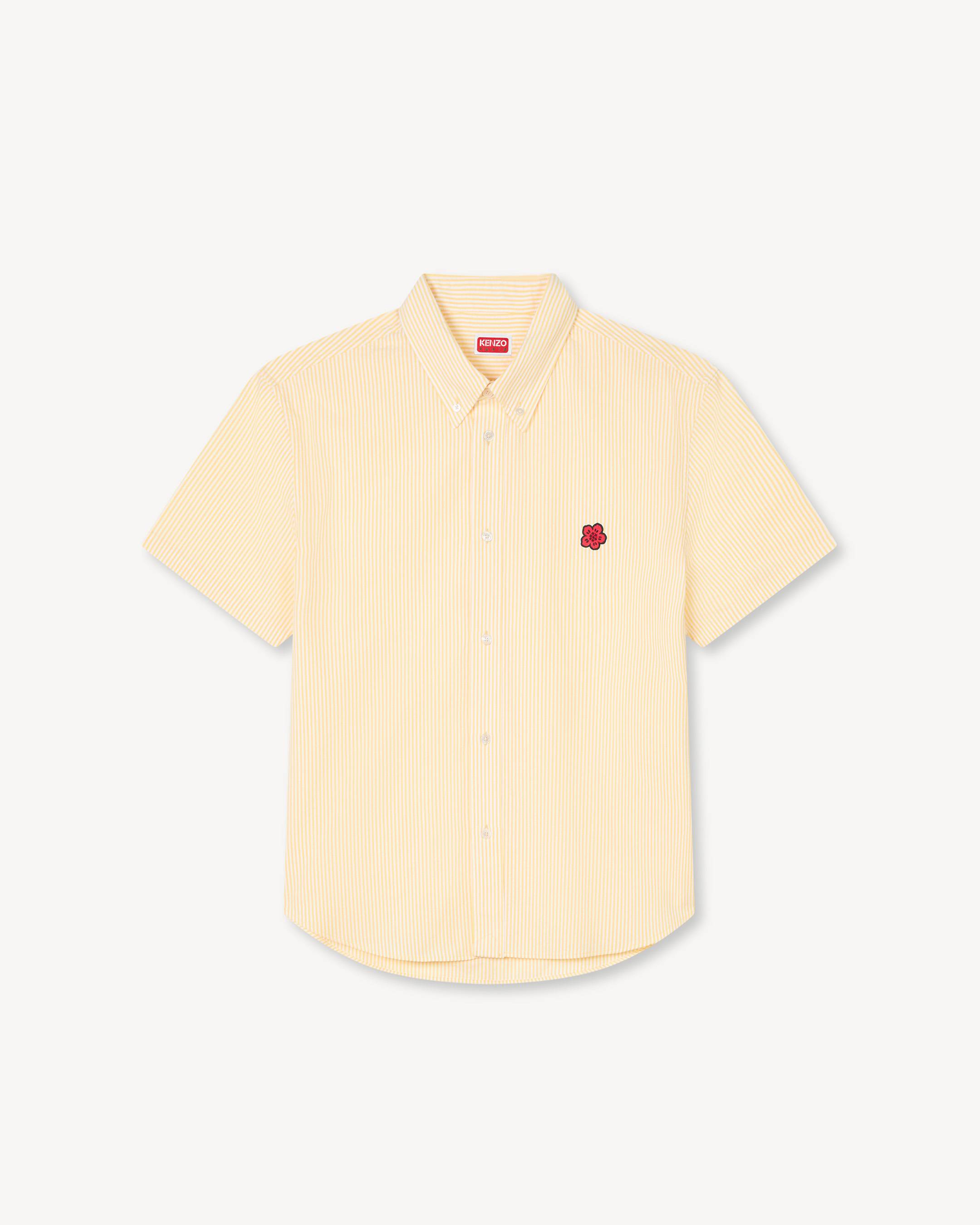 Boke Flower' short sleeve shirt in cotton seersucker | Men's | KENZO