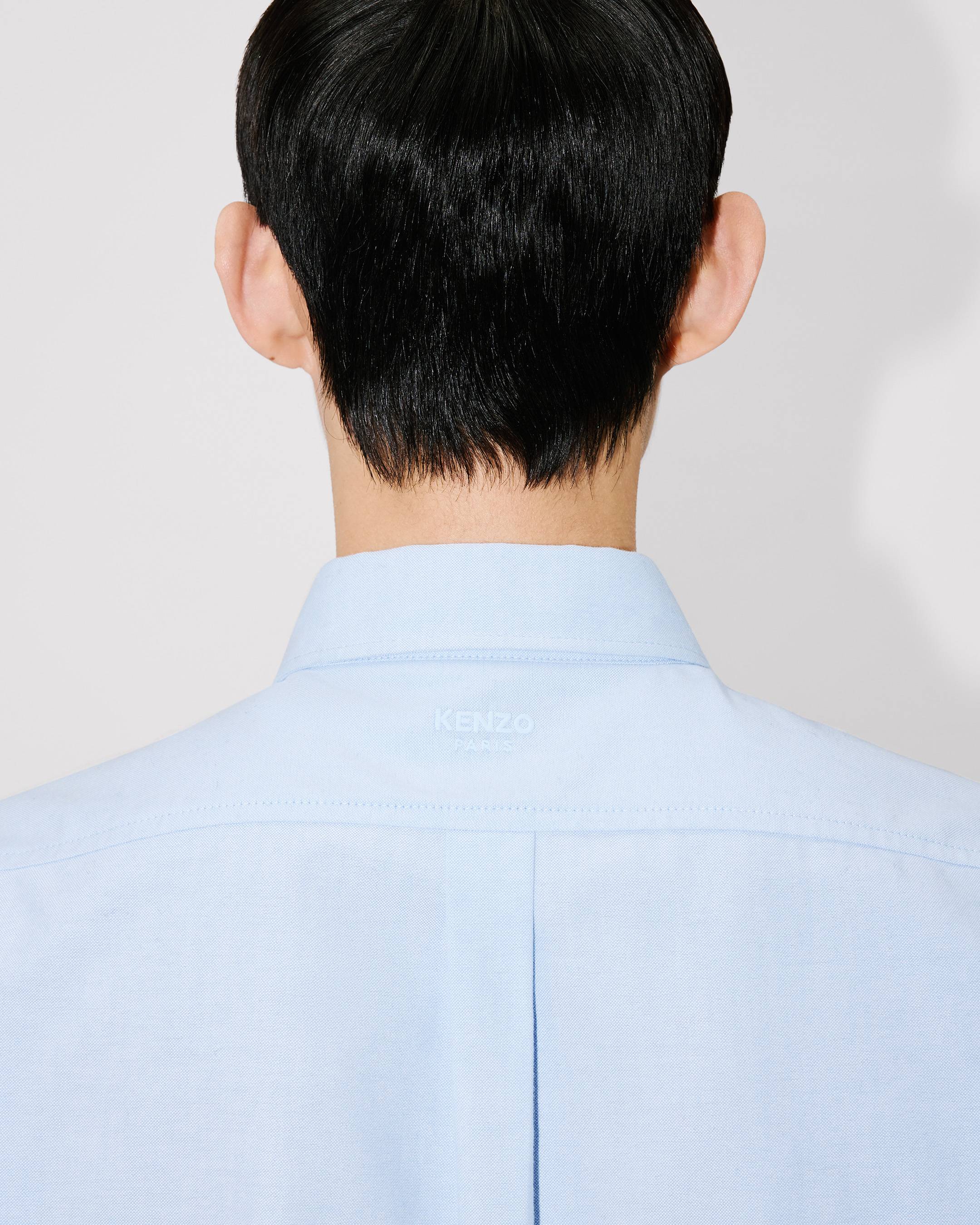 Kurz&auml;rmeliges Hemd &bdquo;Boke Flower&ldquo; aus Oxford-Baumwolle