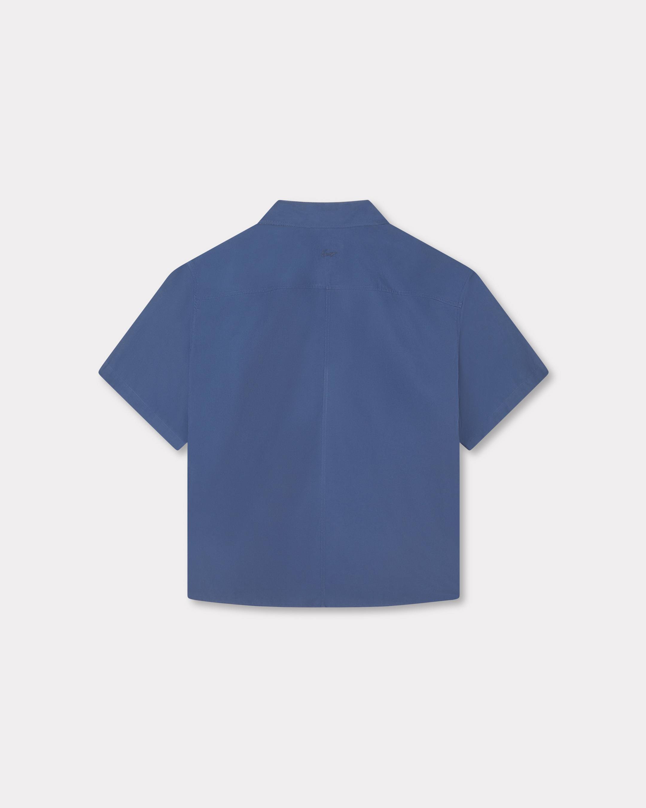 Kimono short sleeve shirt in cotton