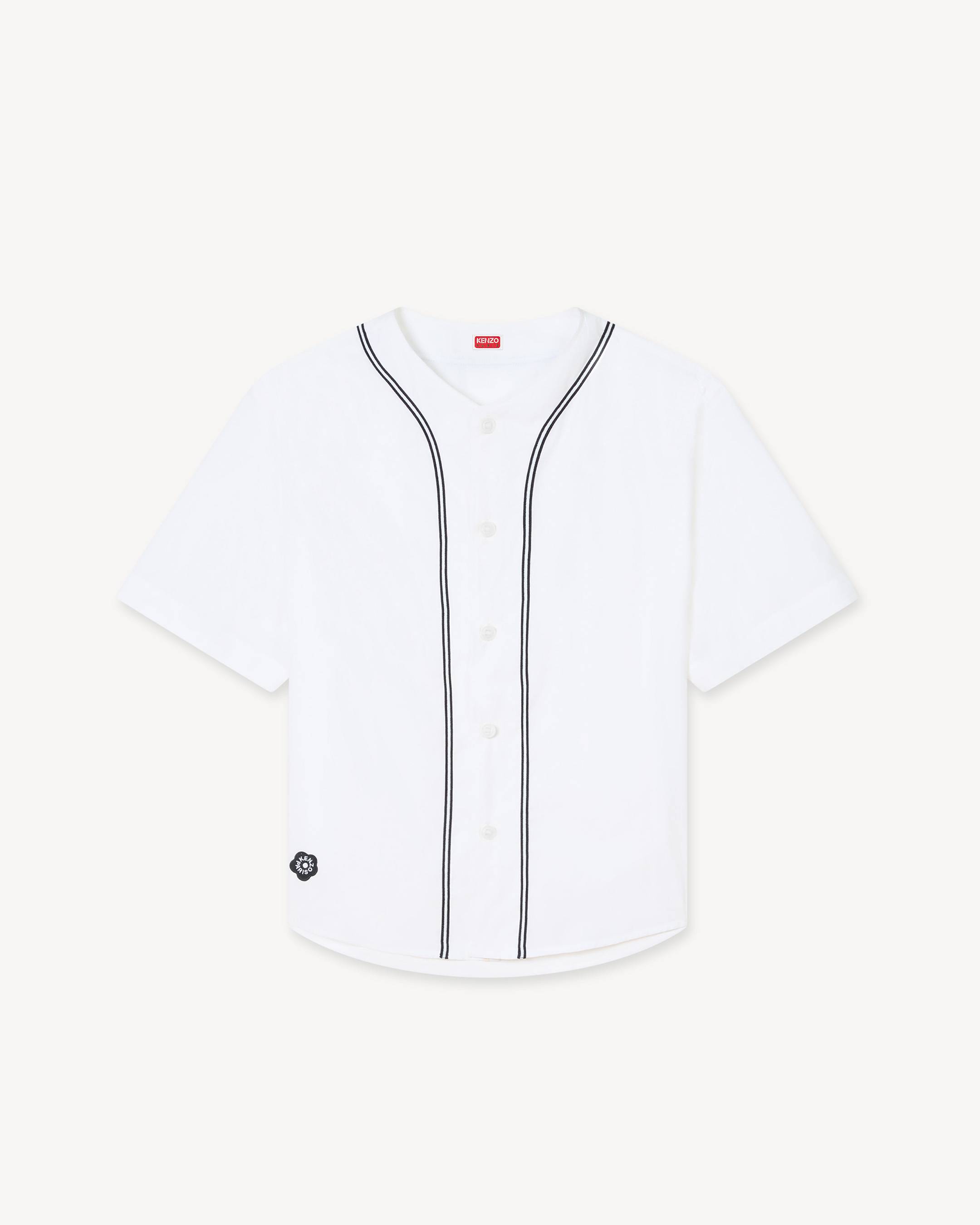Boke Flower 2.0' ベースボール ショートスリーブ シャツ イン