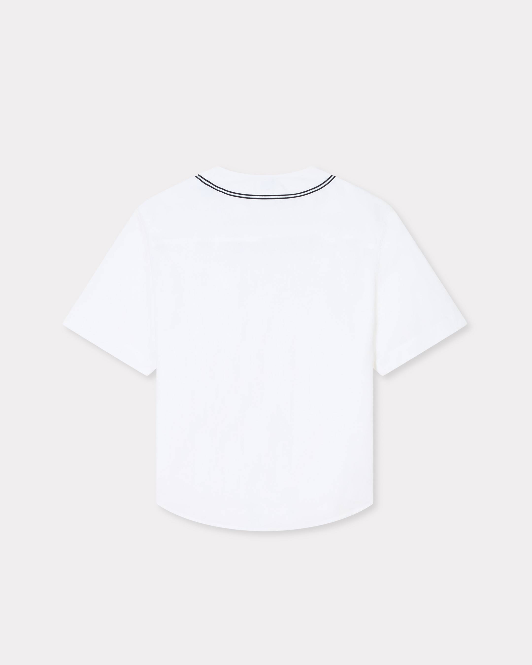 Kurz&auml;rmeliges Baseball-T-Shirt &bdquo;Boke Flower 2.0&ldquo; aus Baumwollpopeline