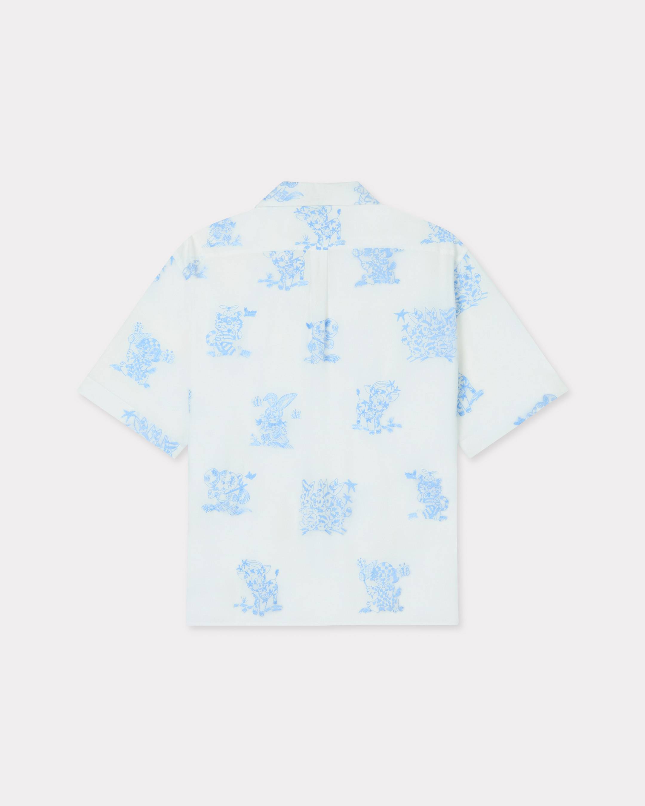 Kurz&auml;rmeliges Hawaii-Hemd &bdquo;KENZO Cartoon&ldquo;