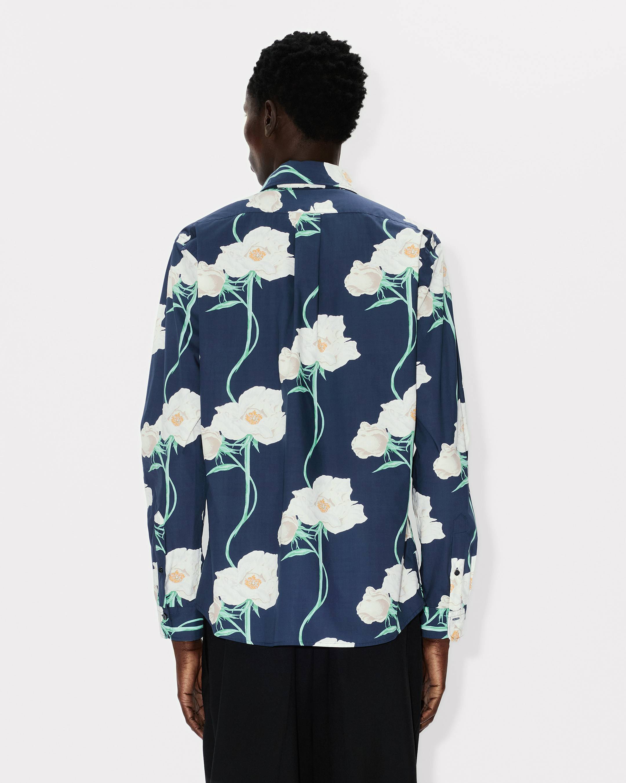 'KENZO Archive Rose' カジュアルシャツ イン コットン