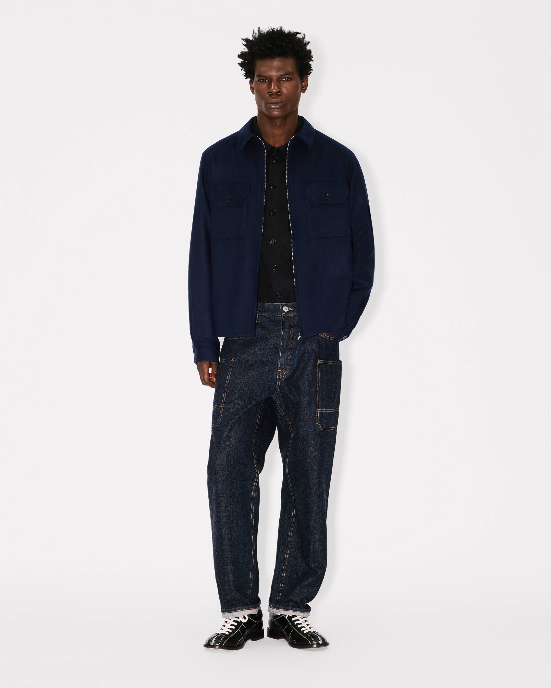 'KENZO Winter Holidays' overshirt in wool