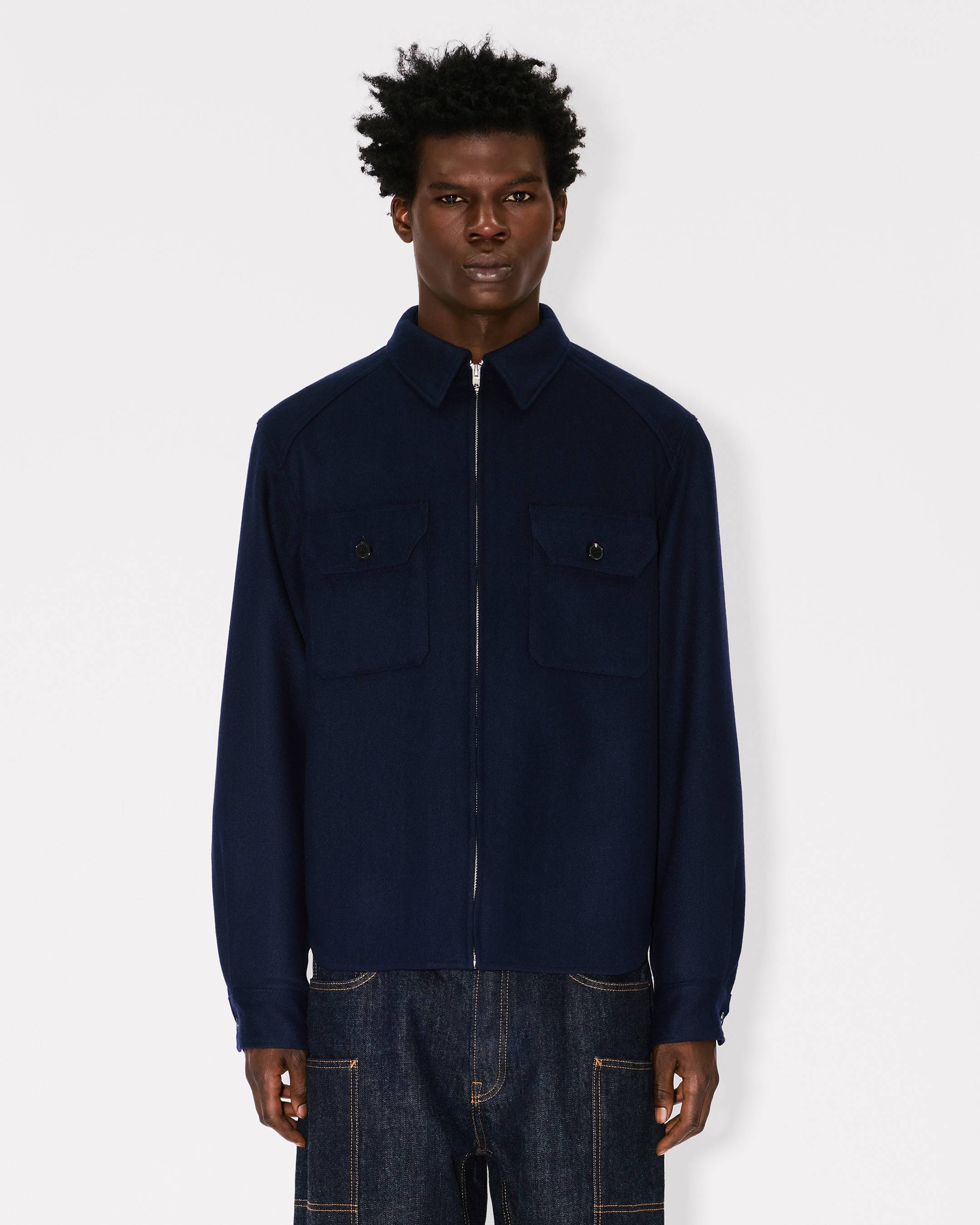 'KENZO Winter Holidays' overshirt wool