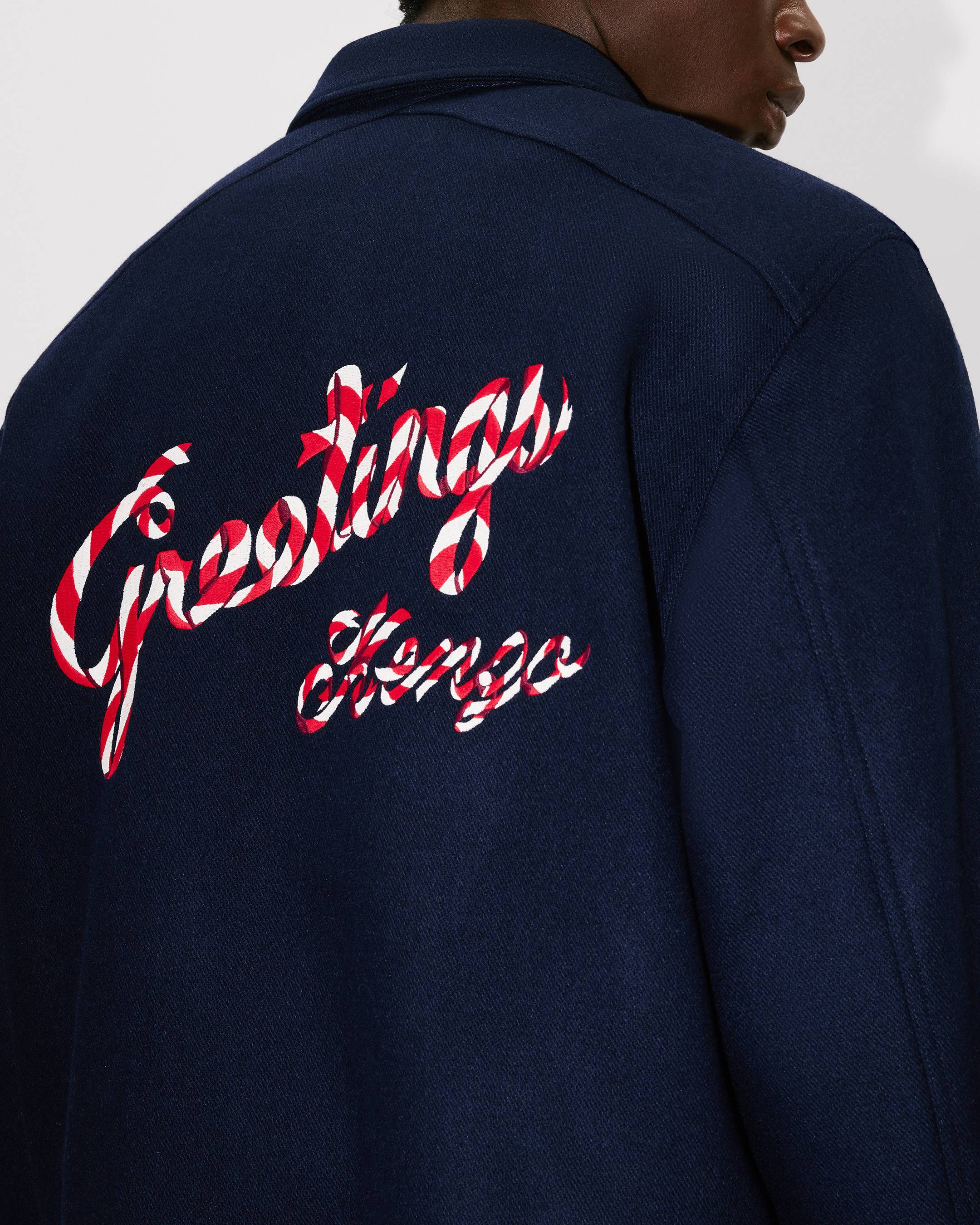 'KENZO Winter Holidays' overshirt wool