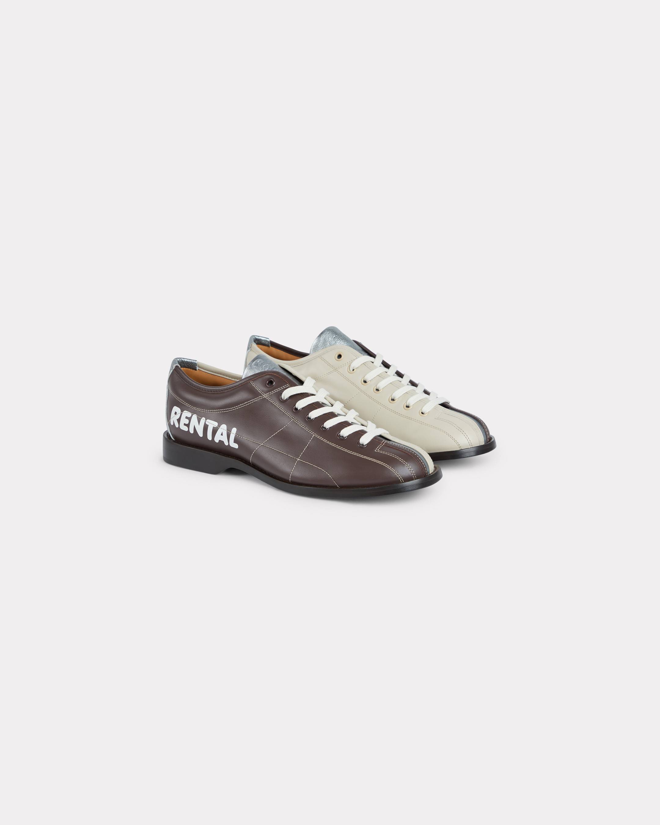 'KENZO Striker' bowling derbies in leather