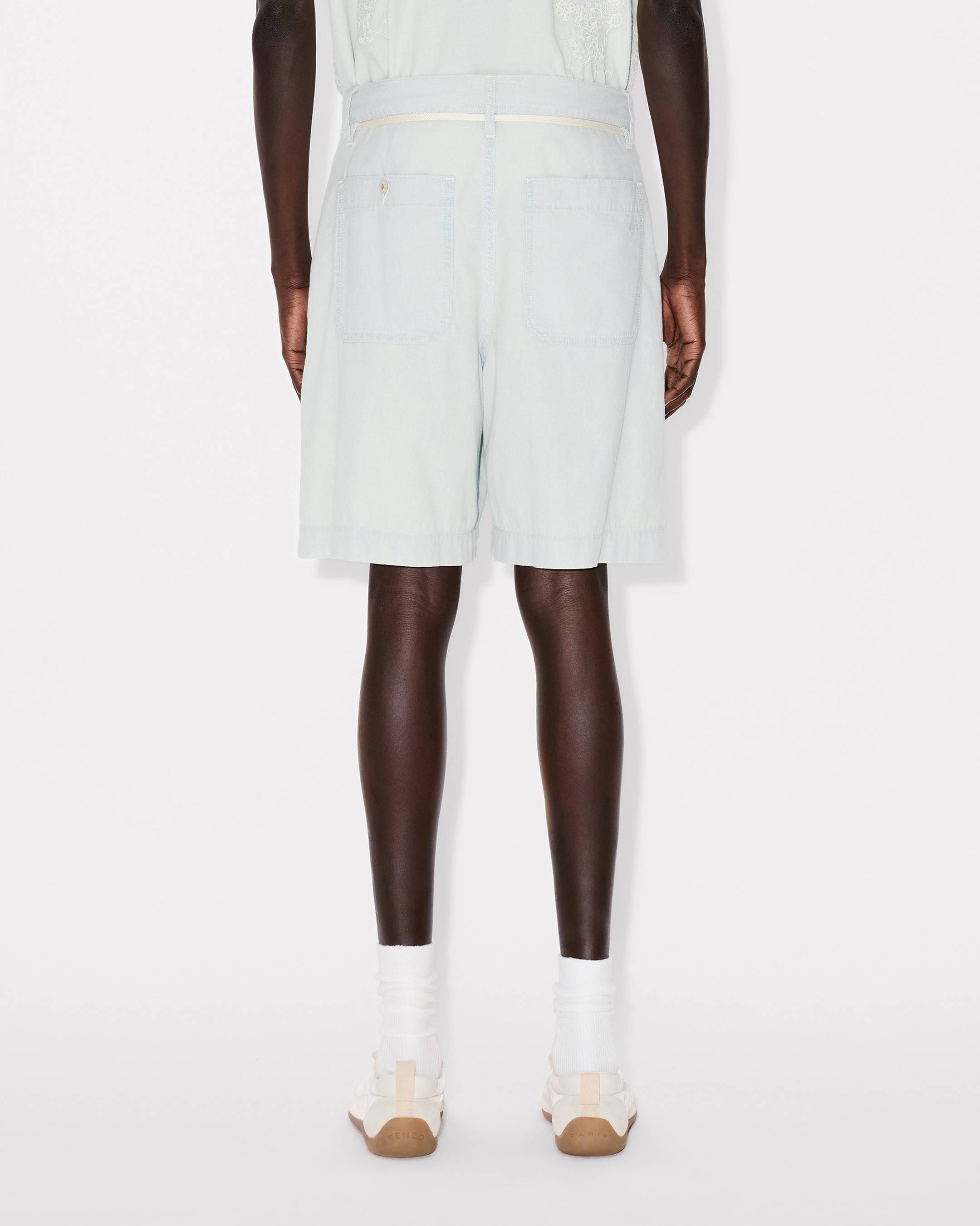 レース ストレート ショート イン ジャパニーズ デニム