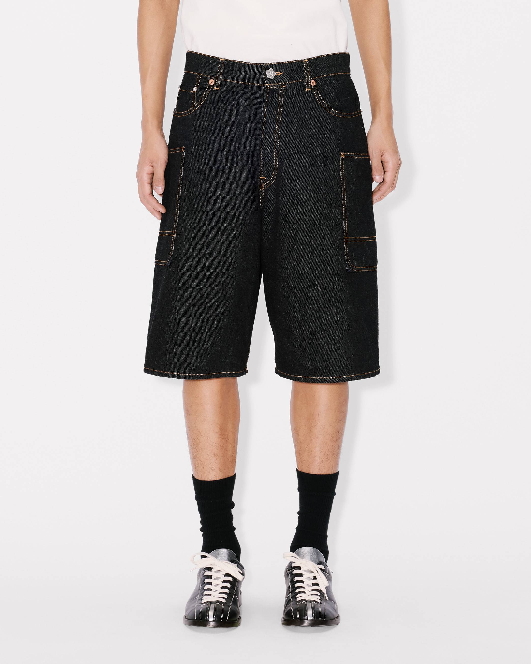 Monkey fit short in japanese denim | Men's | KENZO